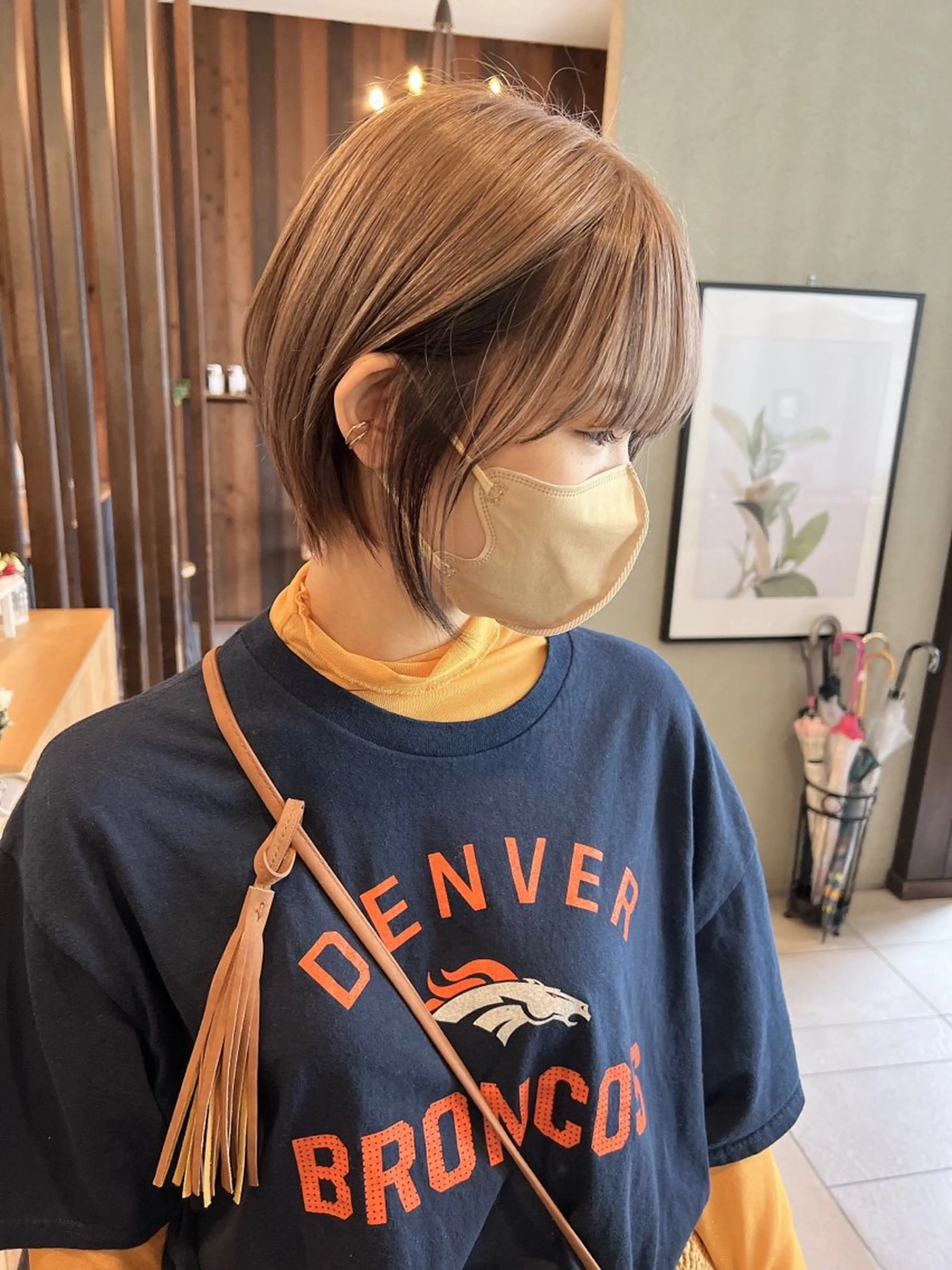 ミディアム カラー 具志 正太のヘアスタイル