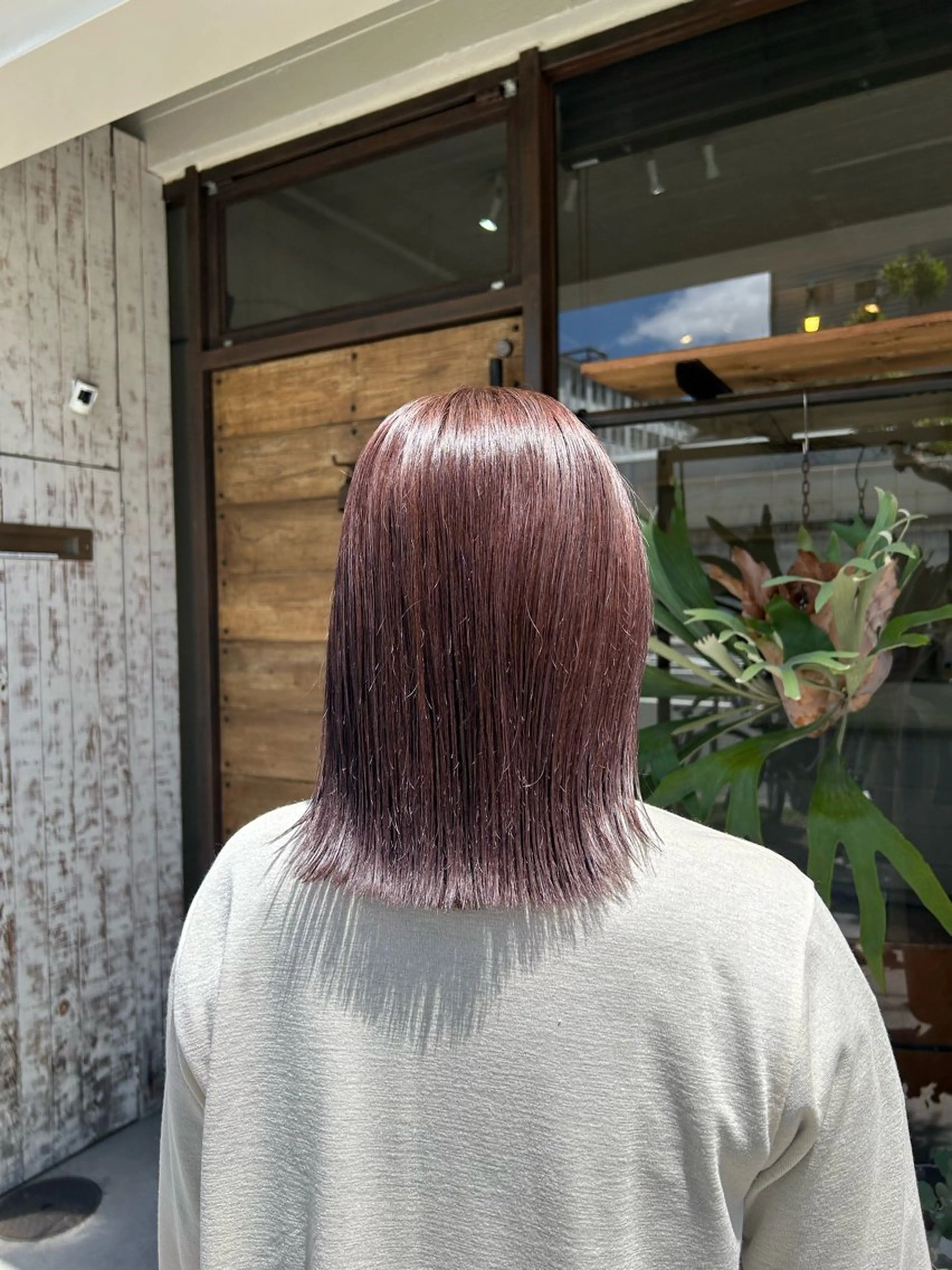 カラー ブラウンカラー ピンクカラー 🪴 Rimi🪴のヘアスタイル