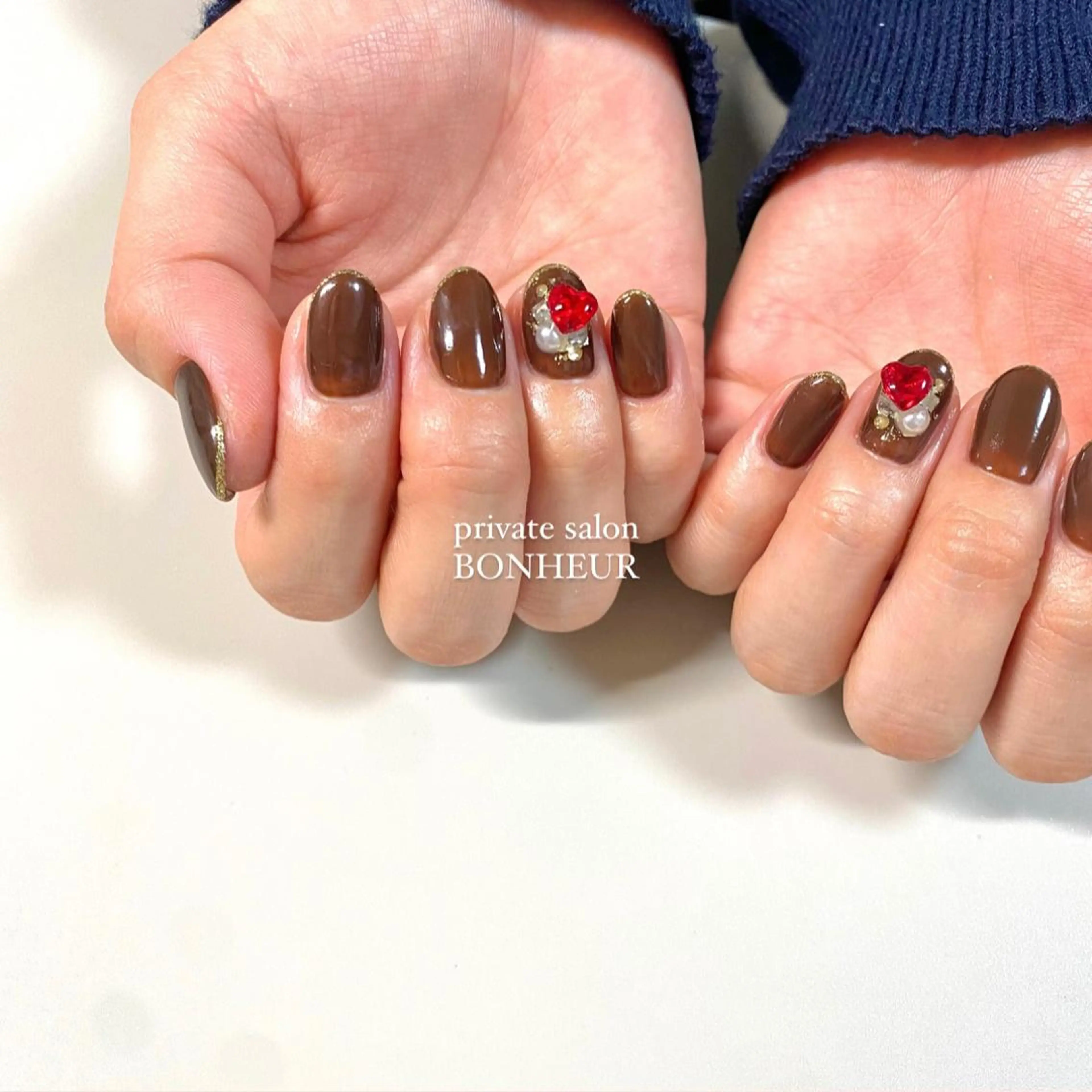 ネイル ハンドネイル BONHEUR Annaのネイルデザイン