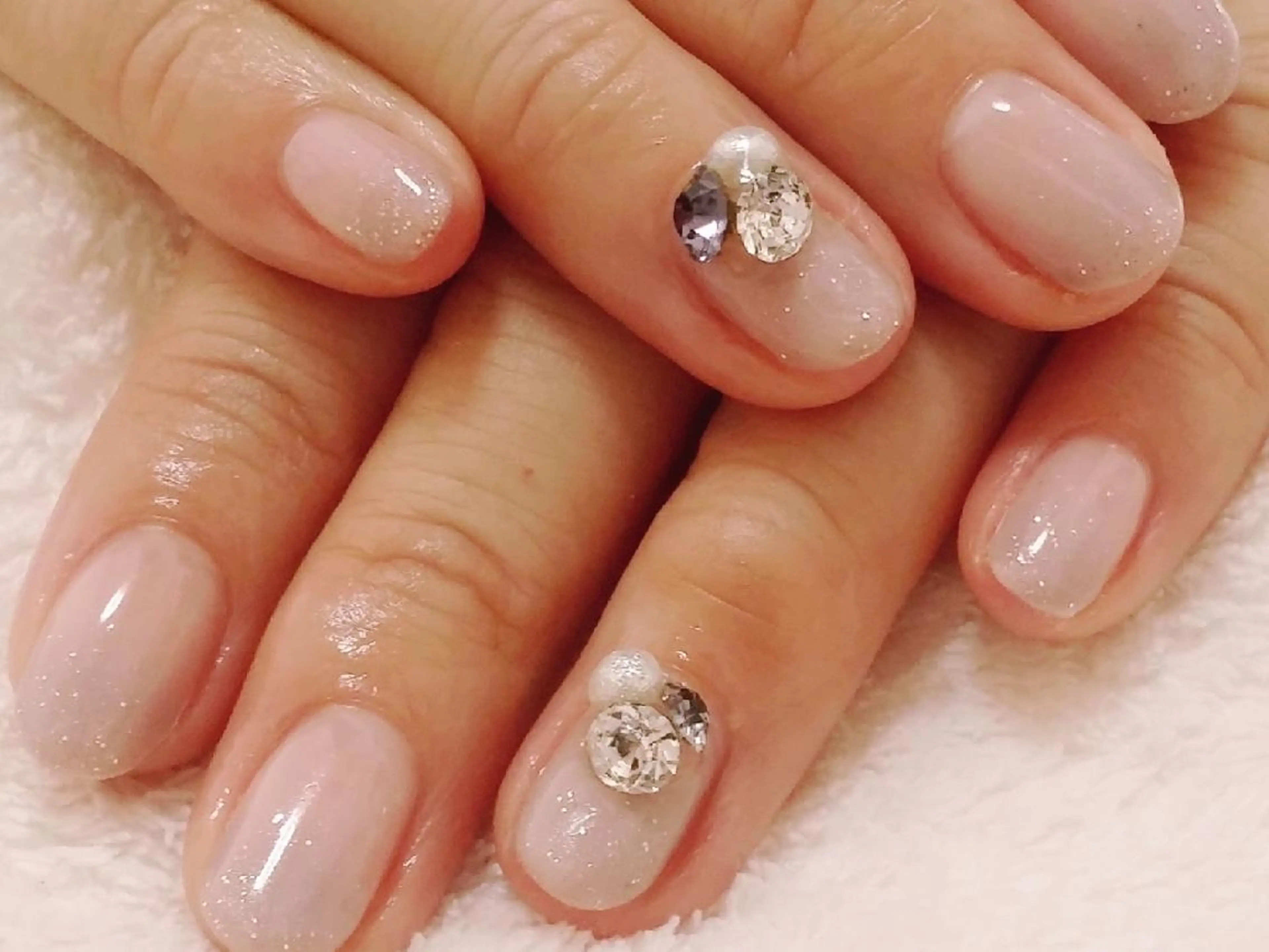 ネイル グラデーション シンプルネイル trees_ nailのネイルデザイン