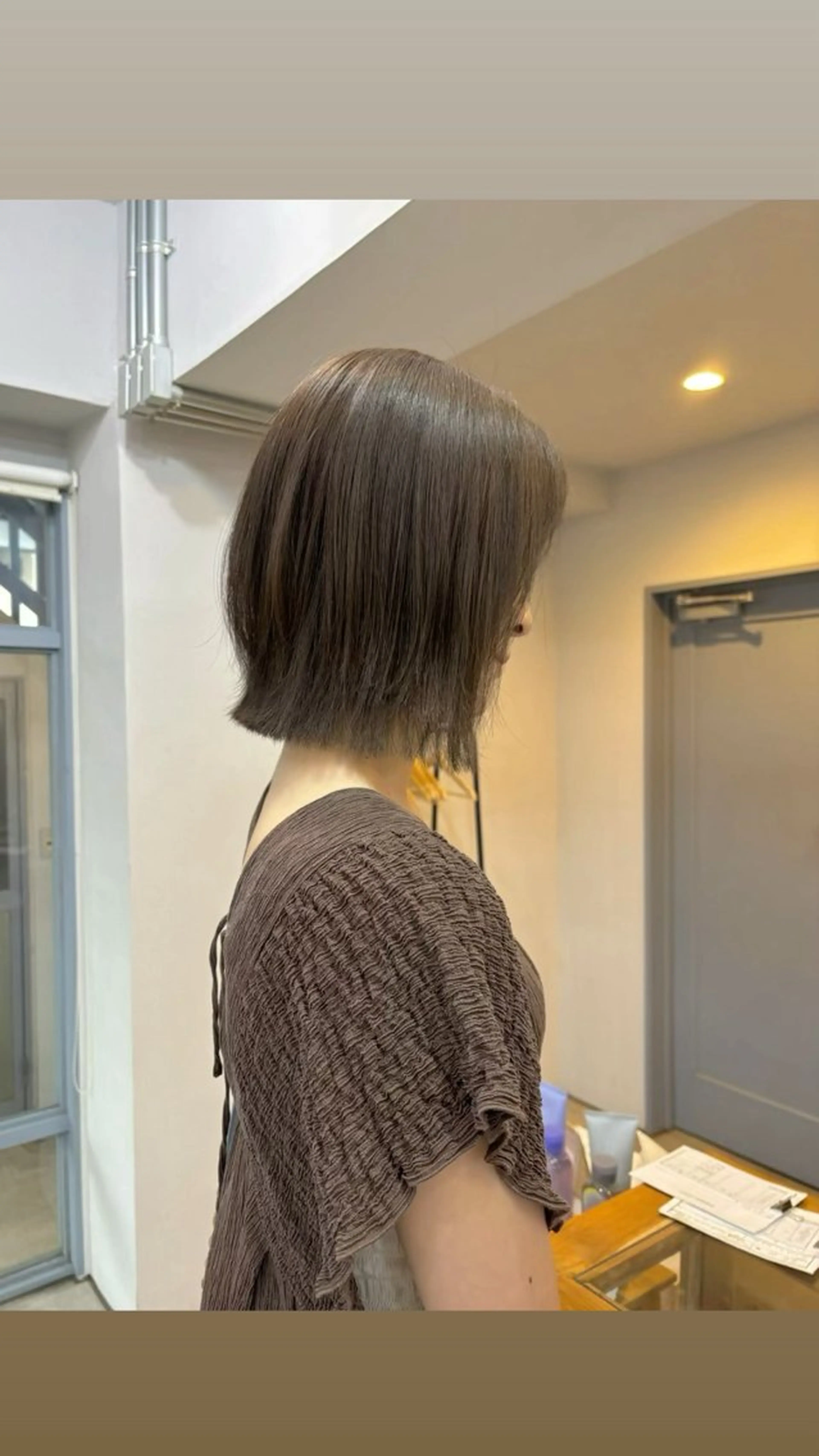 ショート カラー paige_.hair所属・蛭町 遥香のヘアスタイル