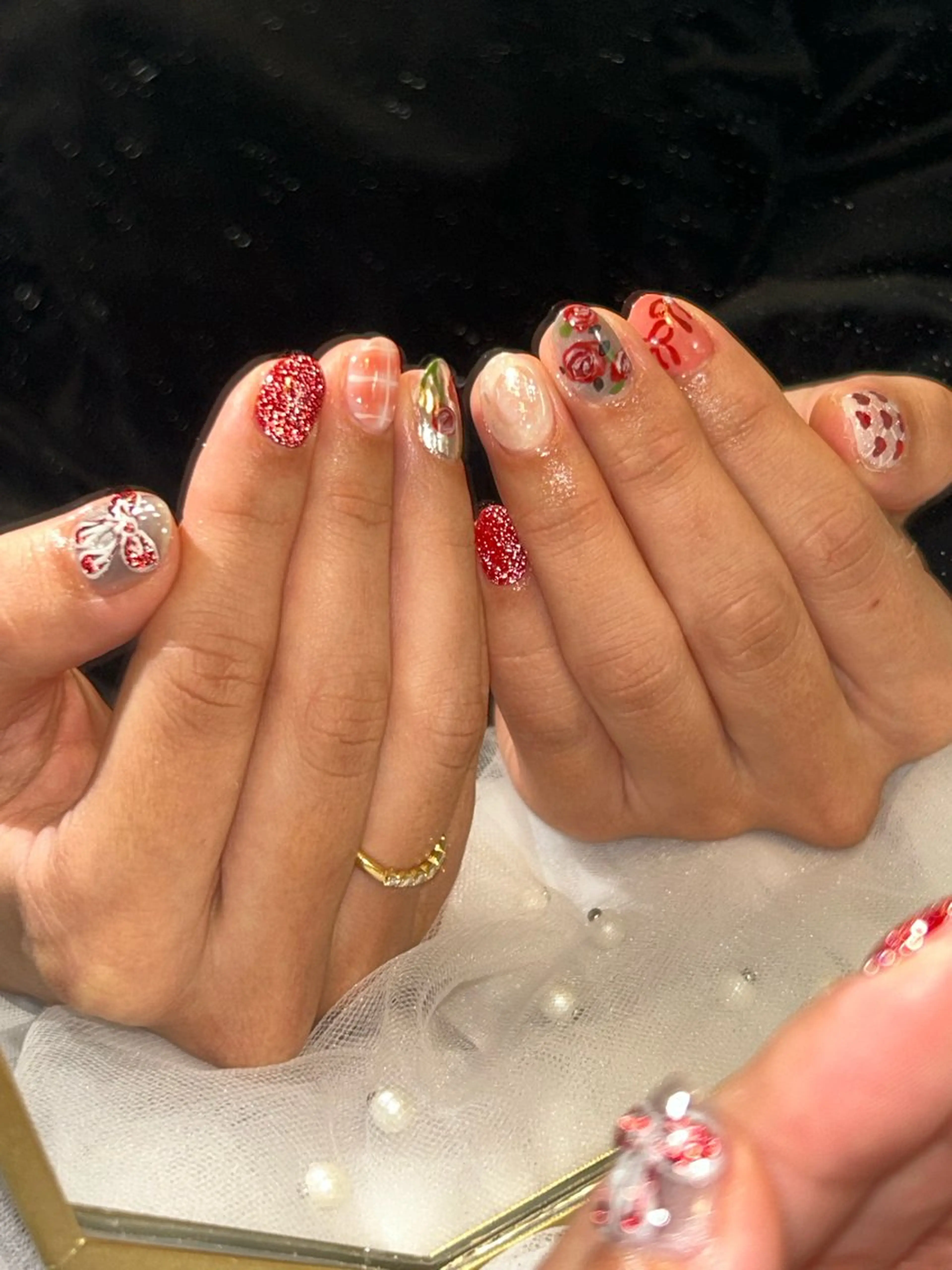 ネイル 持ち込み ハンドネイル nico + 鷲野のネイルデザイン