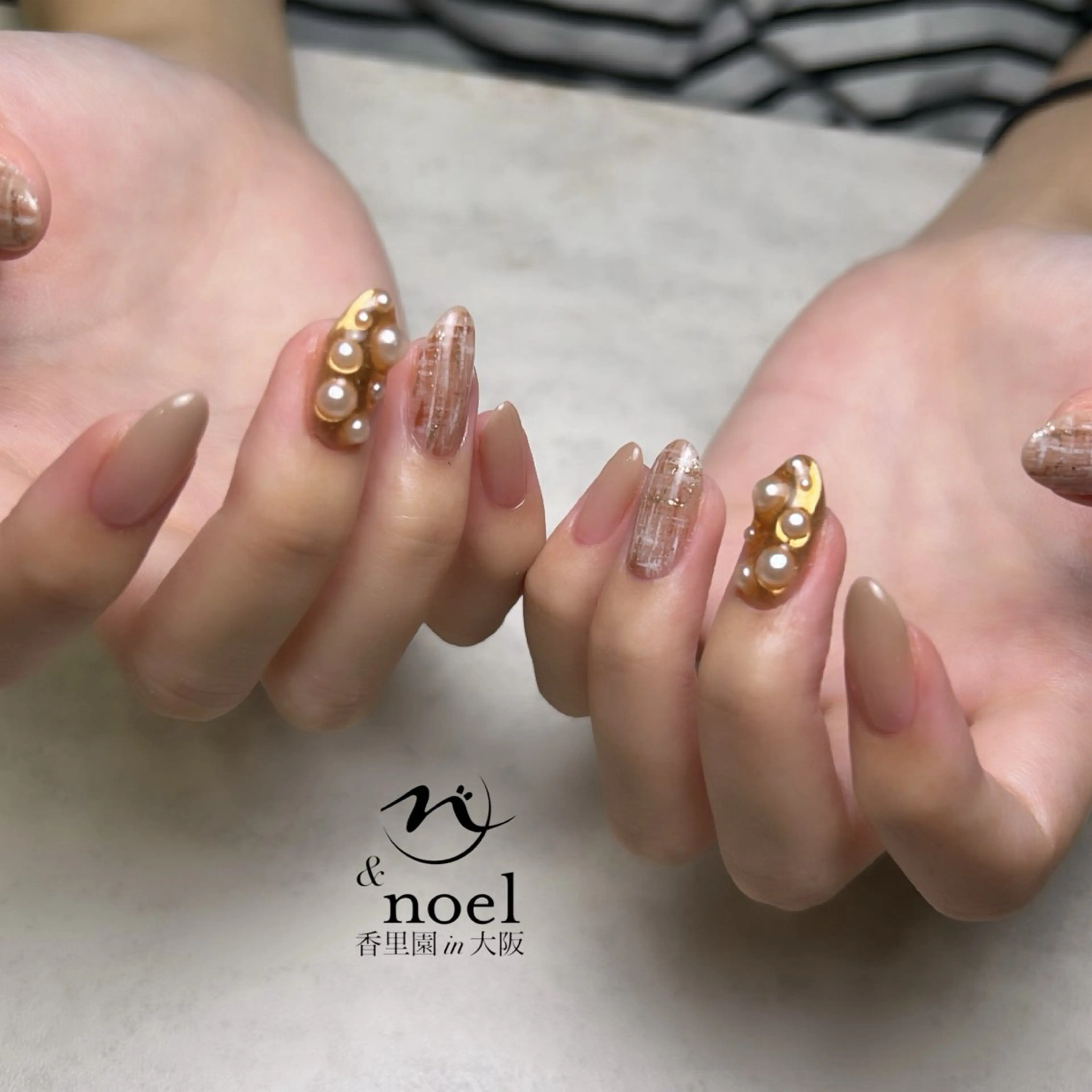 ネイル ハンドネイル Nailsalon  &Noel所属・もも 🍑のネイルデザイン