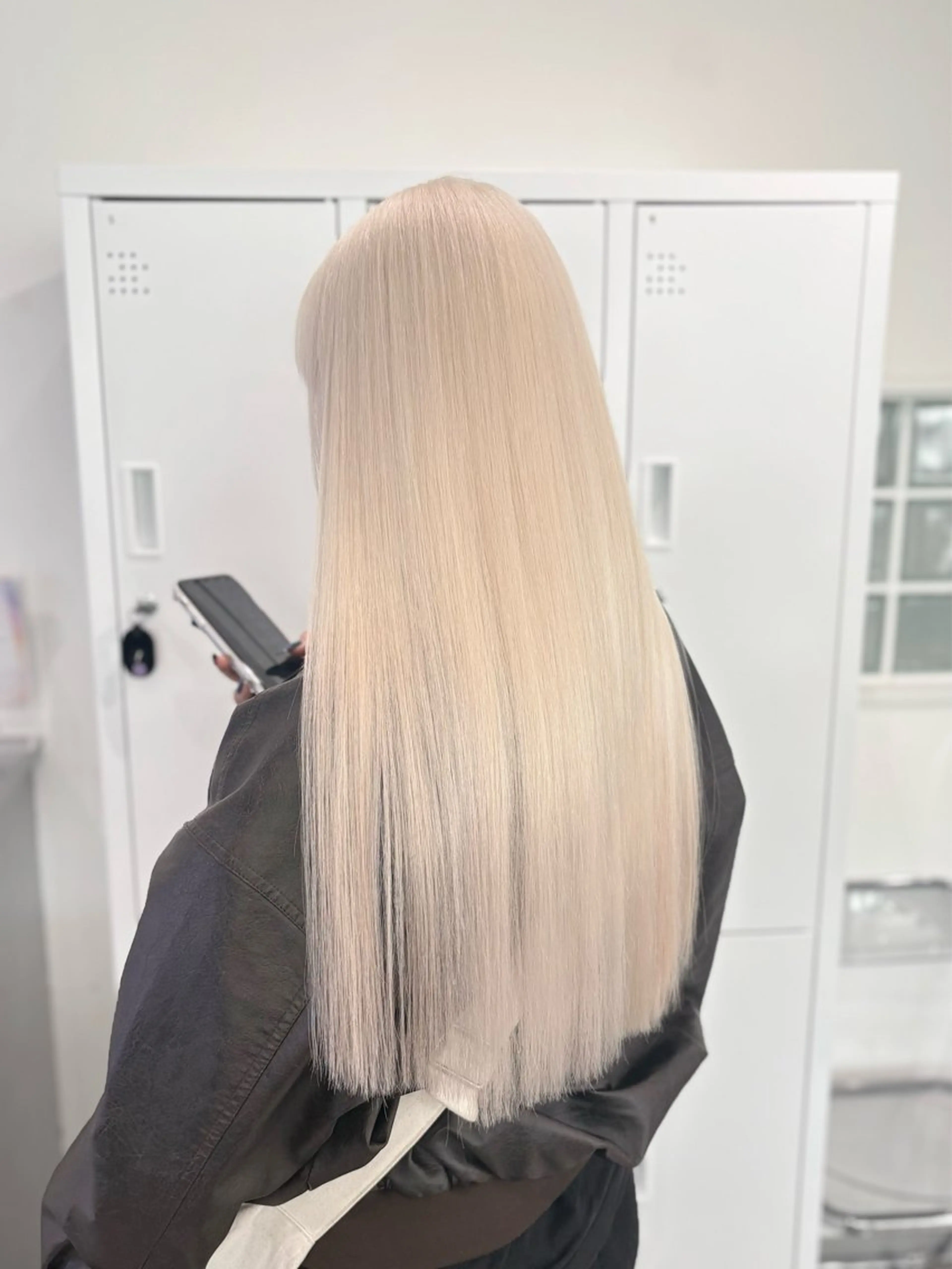 ロング カラー ヘアカラー トリートメント GaKu/ハイトーン /ブリーチ/ブロンドのヘアスタイル