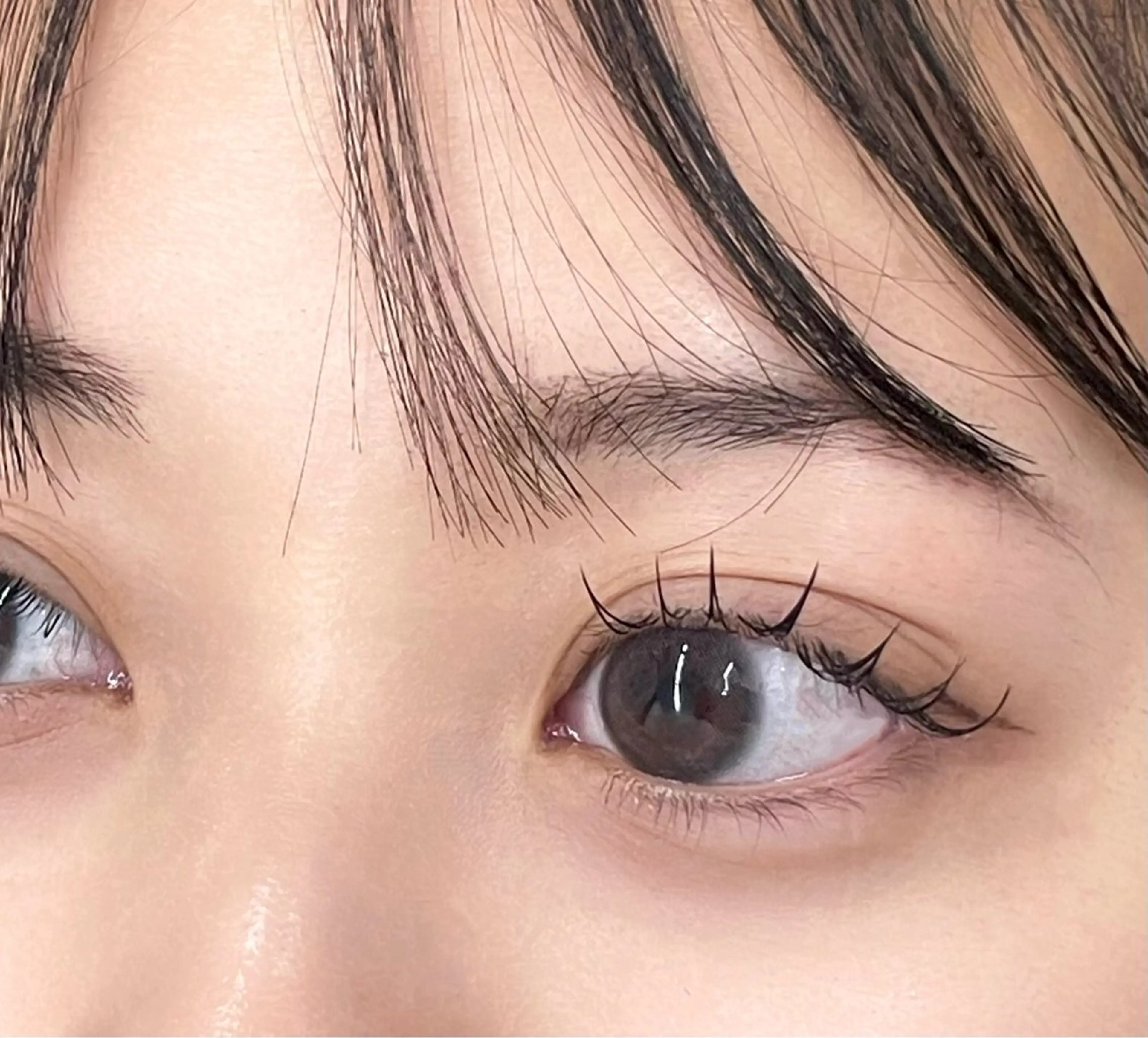 【マツエク】フラットラッシュ100本（オフ無料＆仕上げコーティング付き）の写真