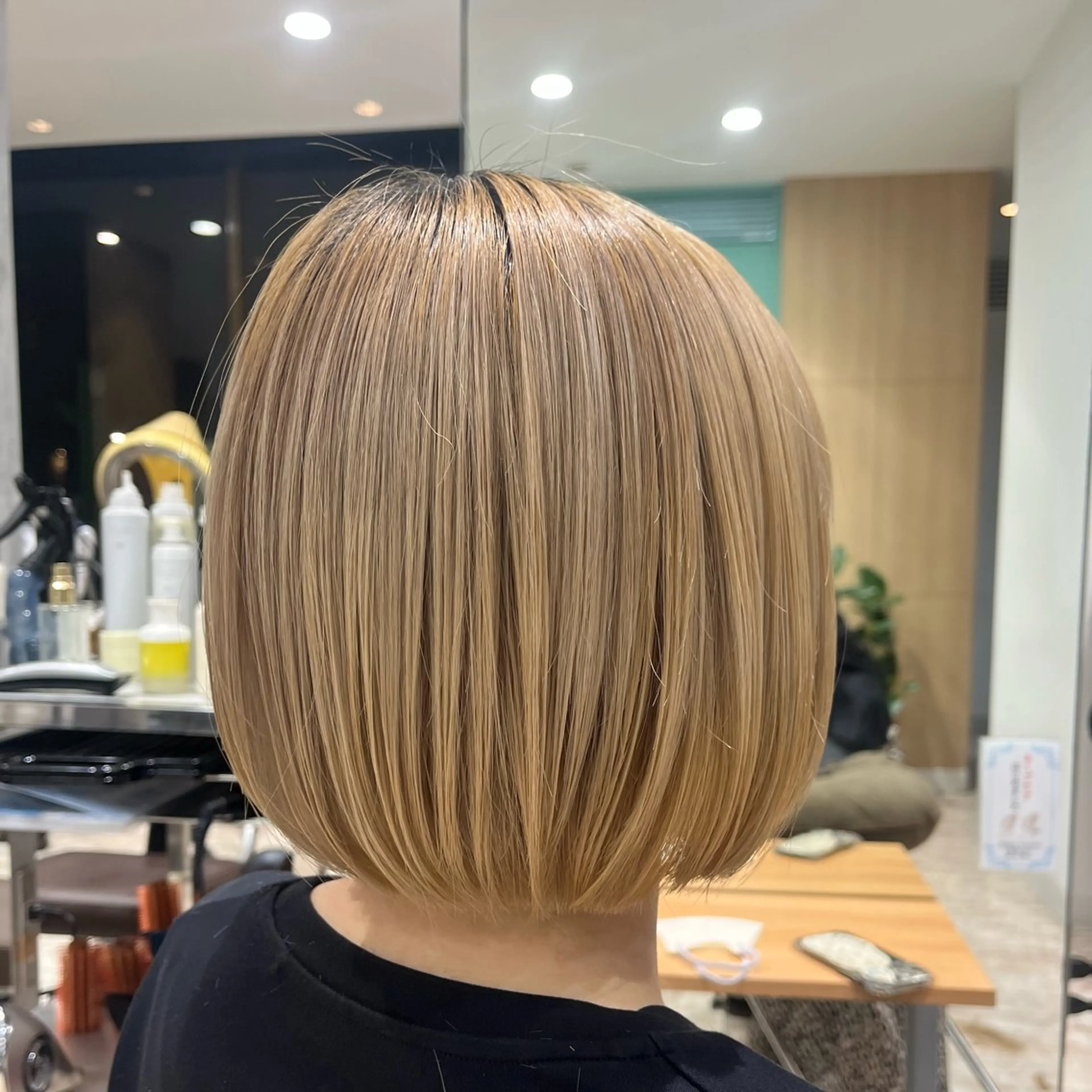 ミディアム Le clic ALPHA所属・小顔似合わせカット/ レイヤー/mai‪のヘアスタイル