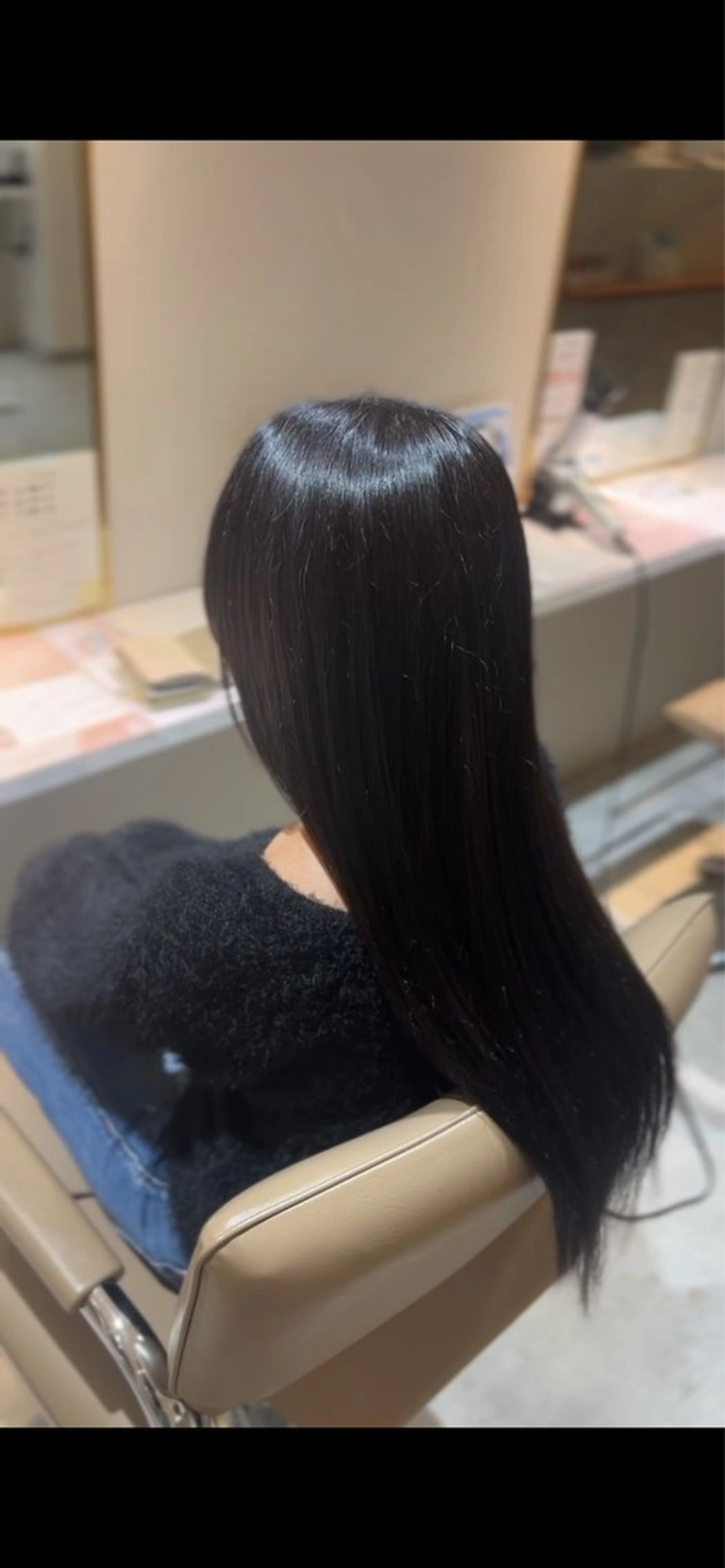 ロング カラー レディースカット モデル募集中/田中楓のヘアスタイル