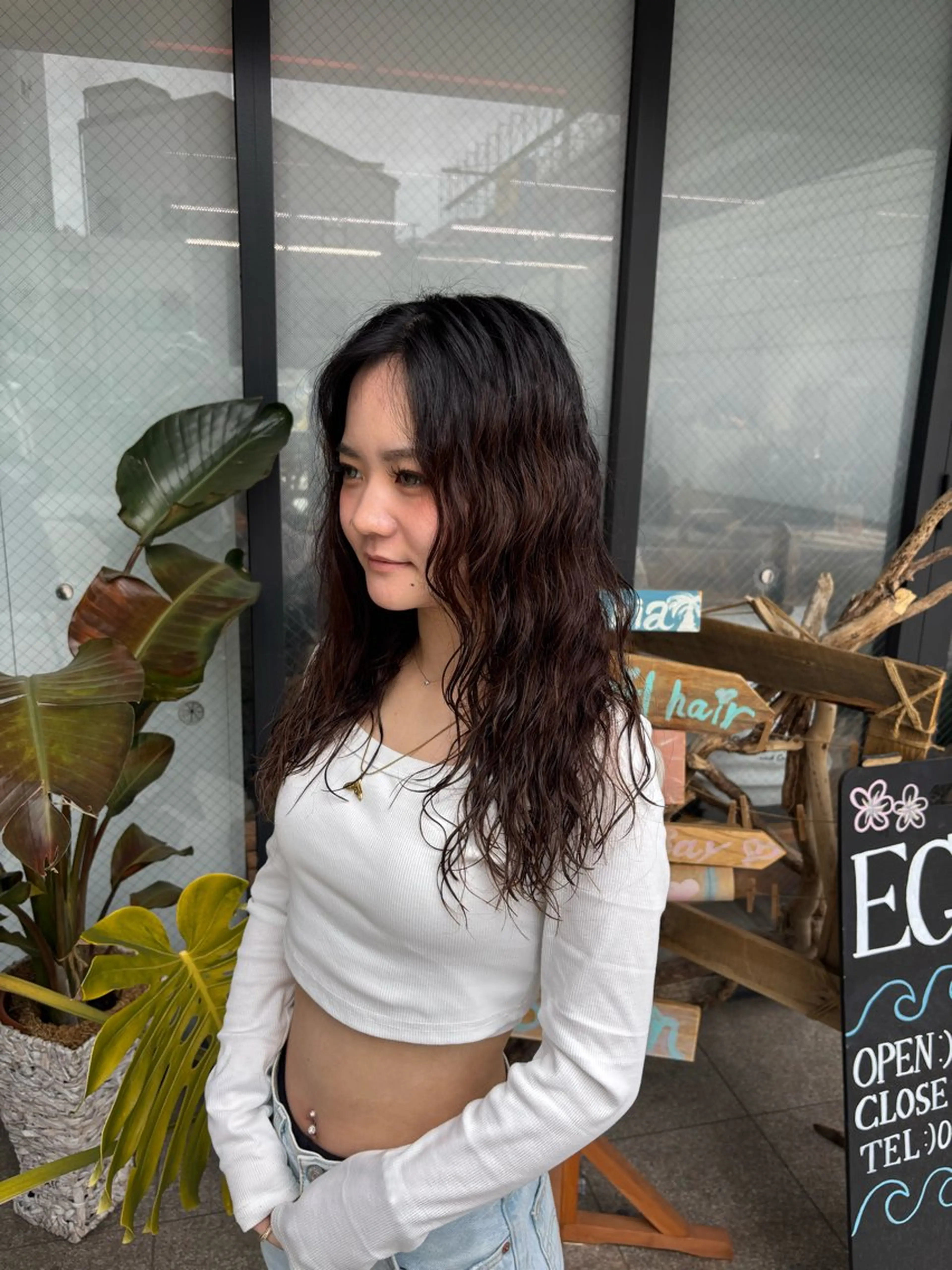 スパイラルパーマ👩🏽‍🦱💜×カットの写真