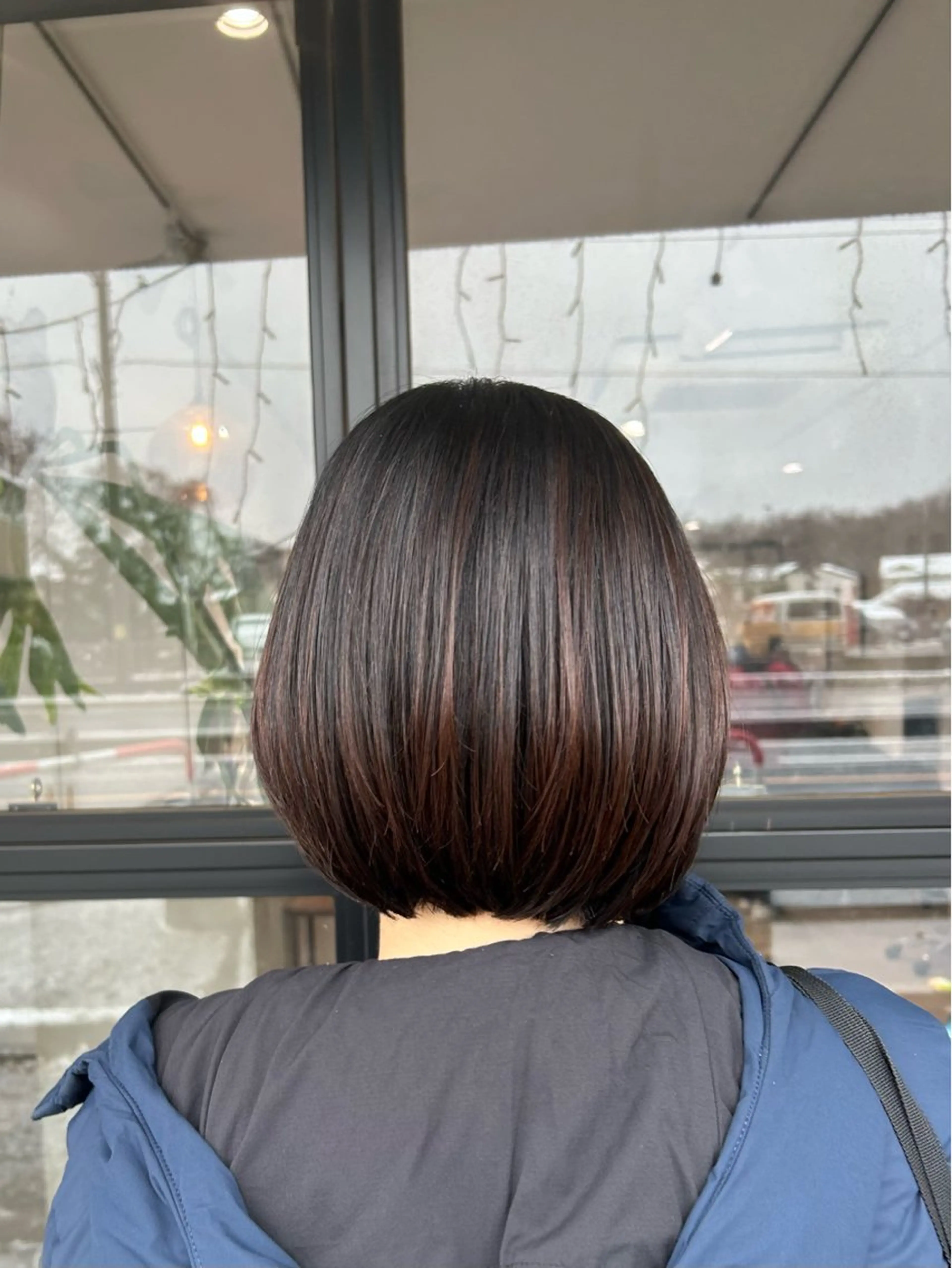 ショート ボブ Lis blanc所属・しみずゆさ/所沢 モデル様募集中🤍のヘアスタイル