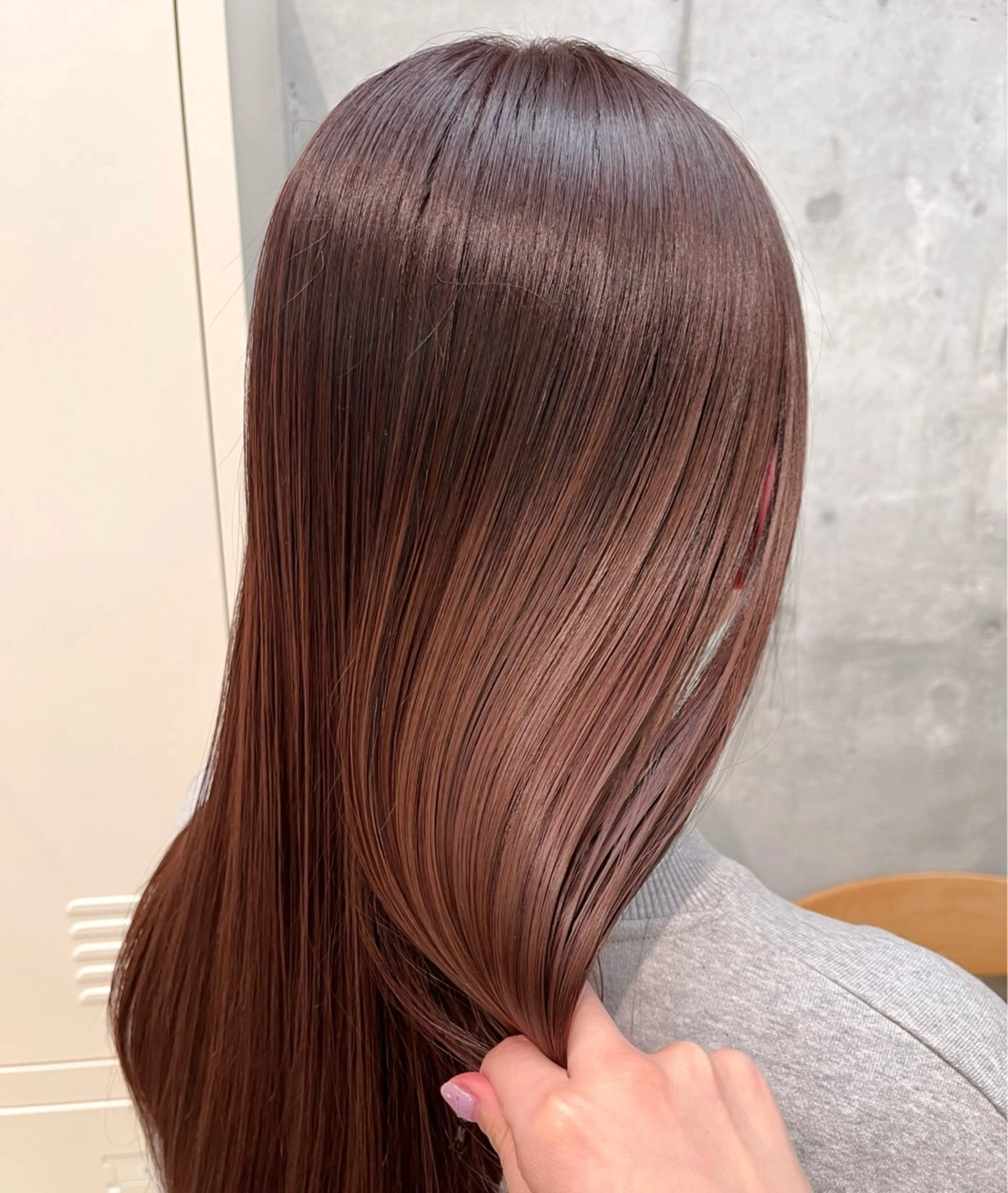 【ツヤ髪✨️自然な縮毛矯正】カット✂️＋縮毛矯正＋クイックトリートメント️🫧の写真