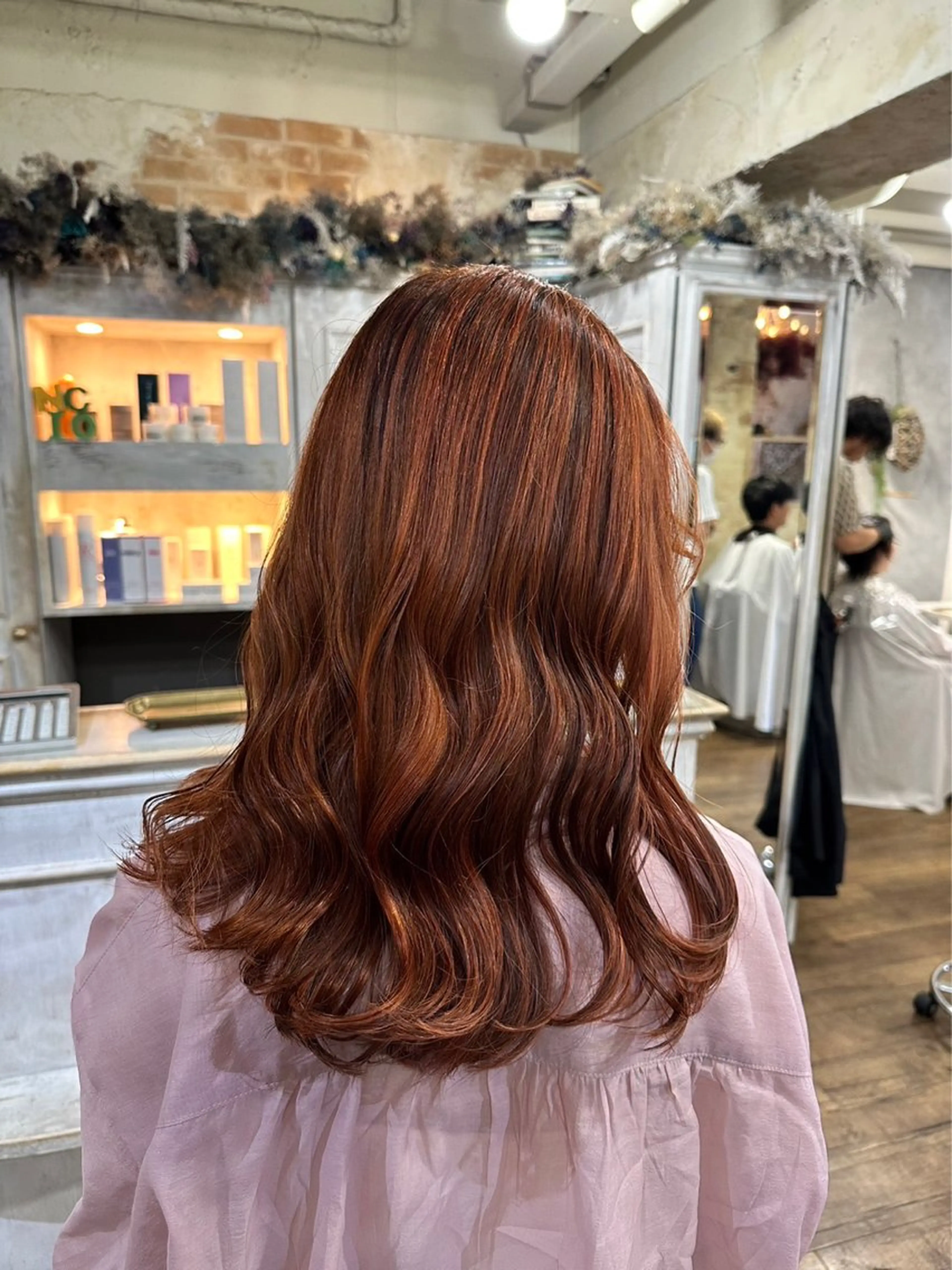 セミロング nico...所属・🌼🌿 百瀬知未🌿🌼のヘアスタイル