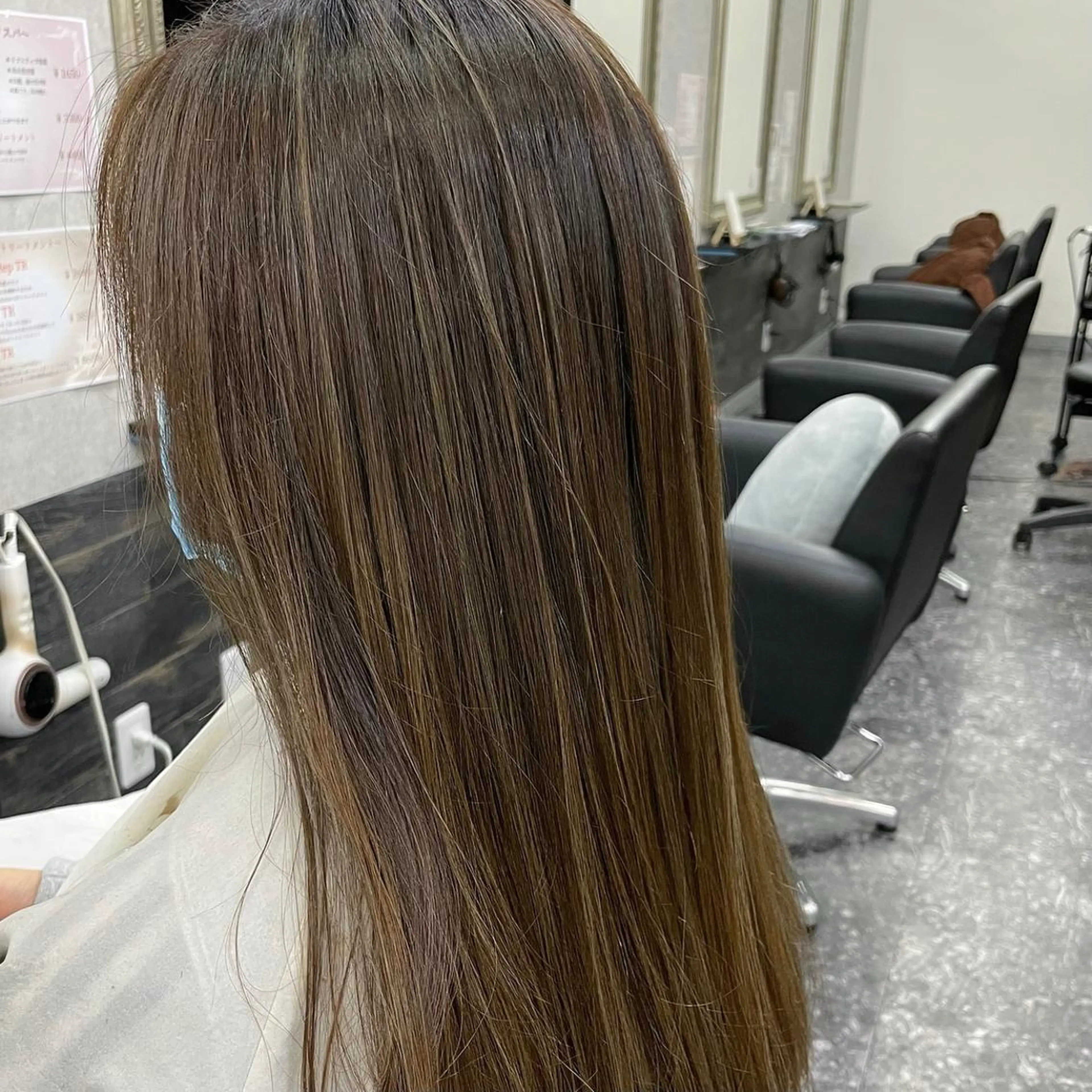 ロング カラー N-plants 楓のヘアスタイル