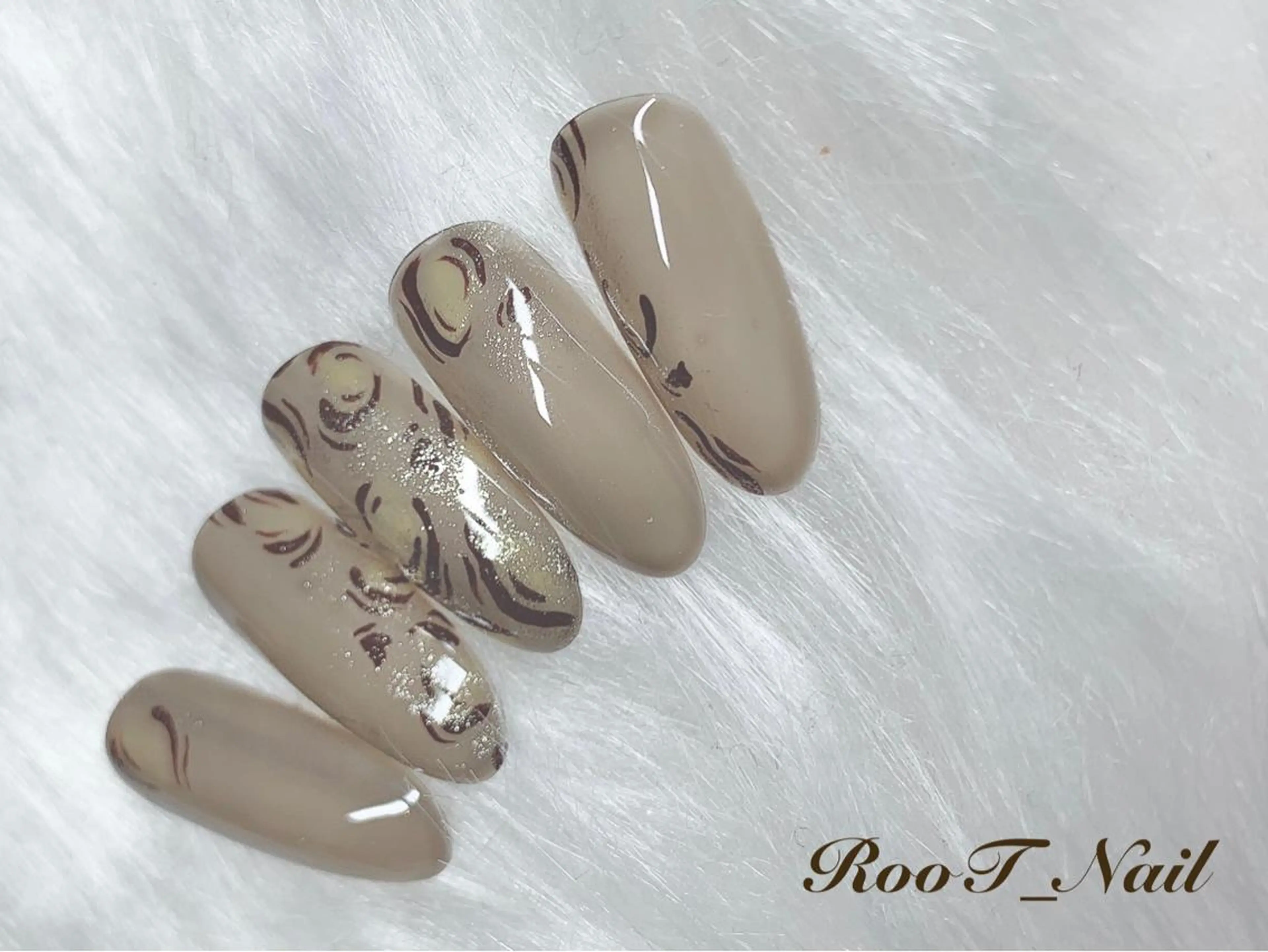 メンズ ネイル ハンドネイル RooT Nailのネイルデザイン