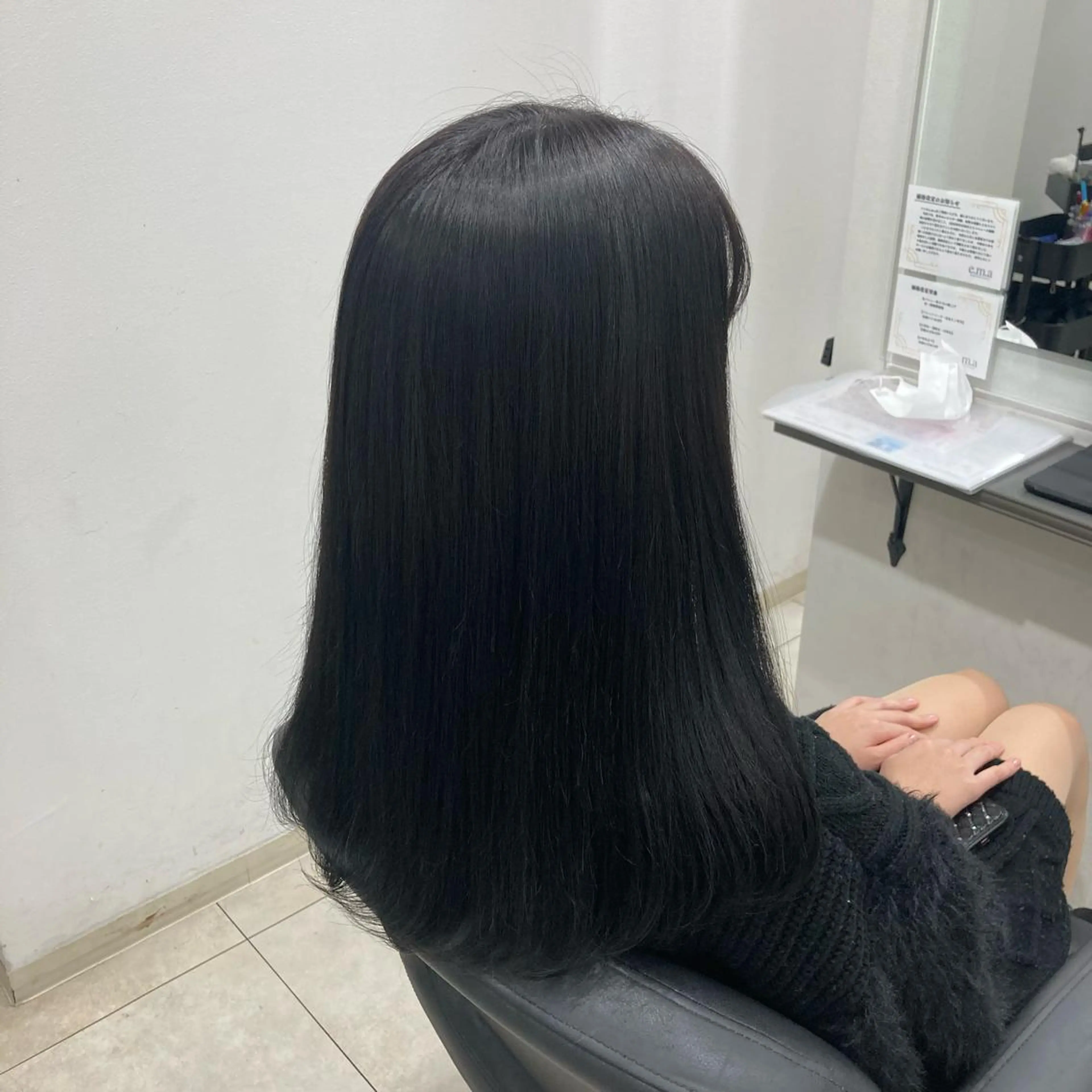 ロング カラー ヘアカラー トリートメント ピンクカラー🎀 米津 美佑のヘアスタイル