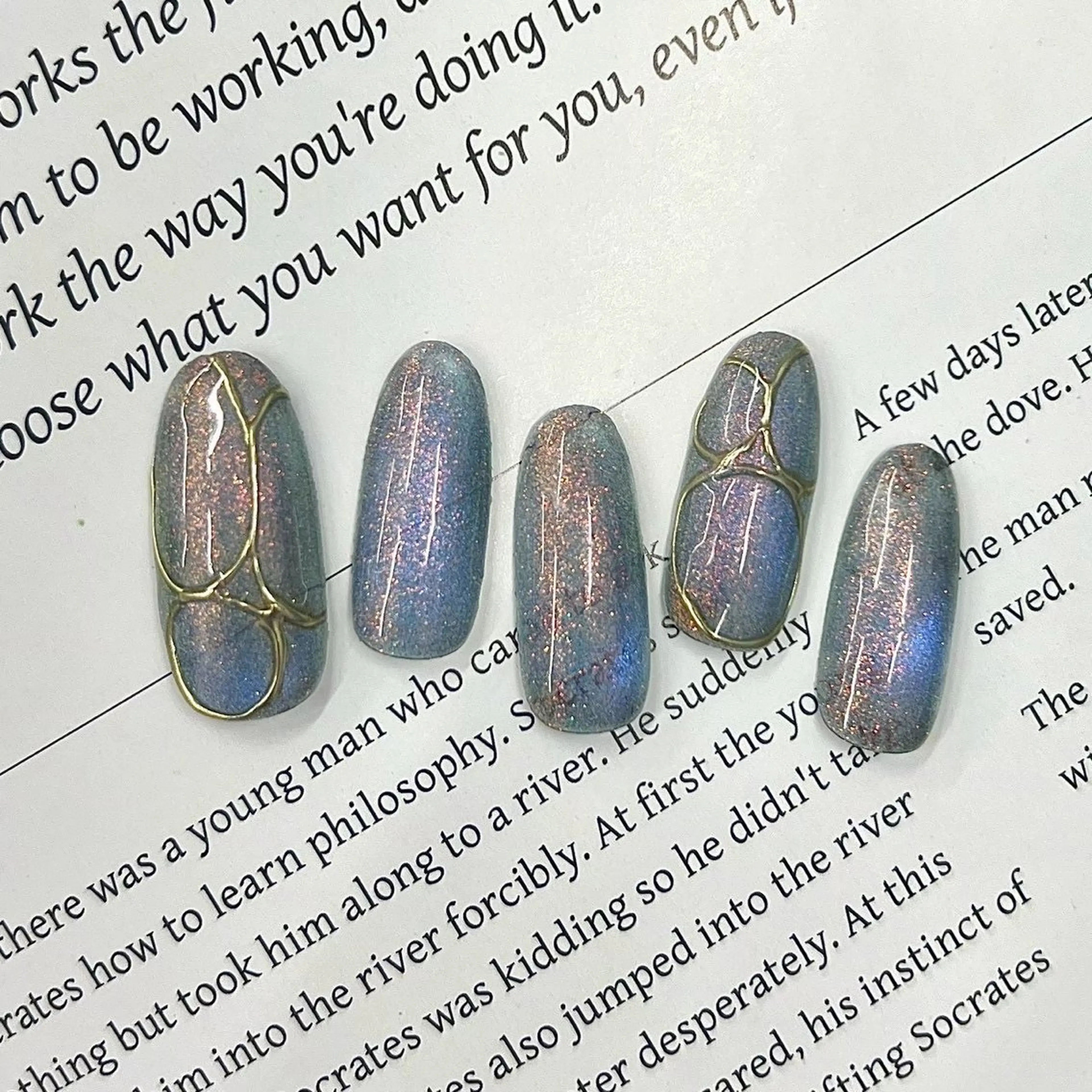 ネイル ⭐︎休業中の練習⭐︎ JNA認定講師髙橋のネイルデザイン