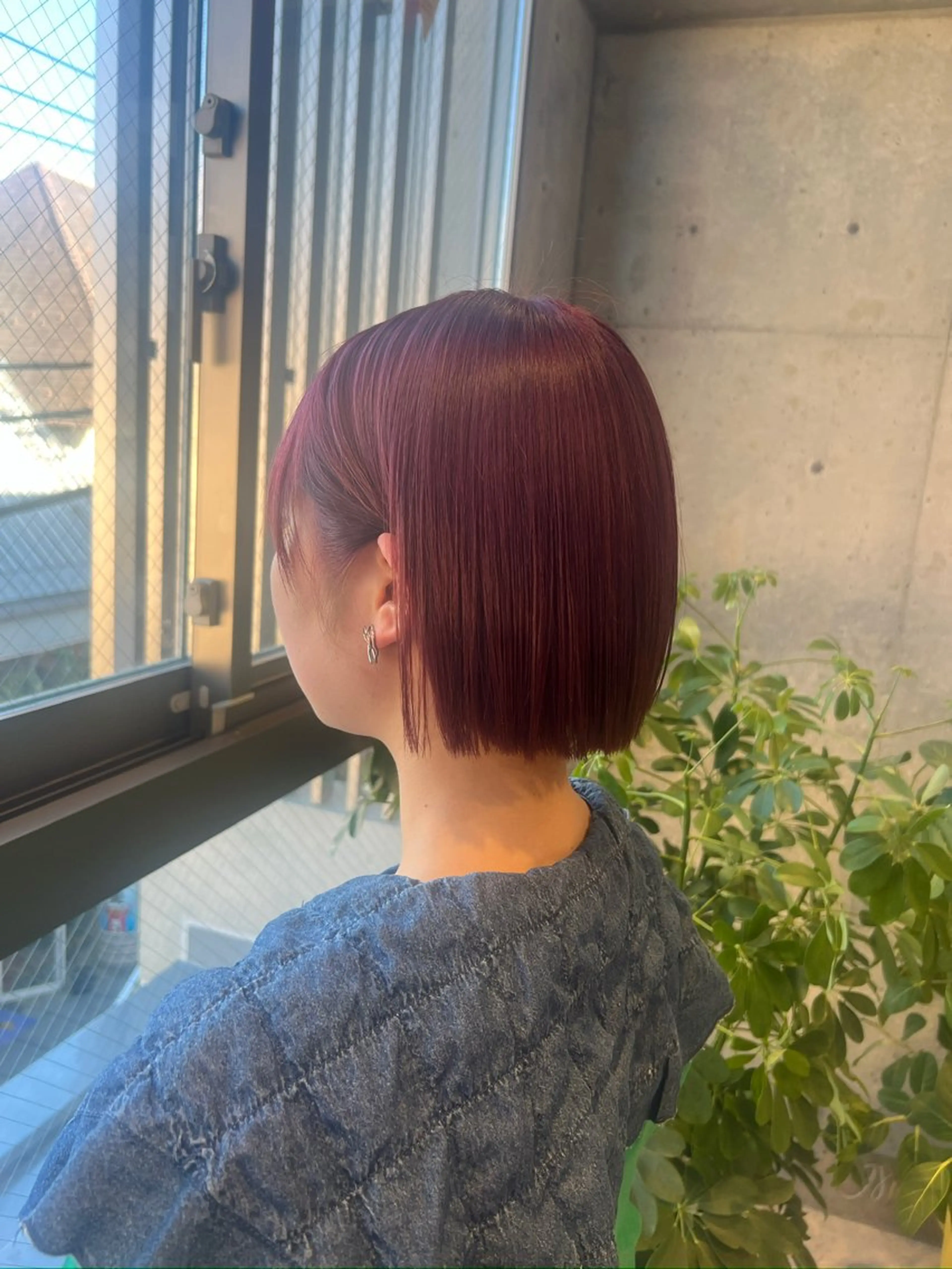 ミディアム 透明感/血色カラー/ 似合せレイヤー/ゆいのヘアスタイル