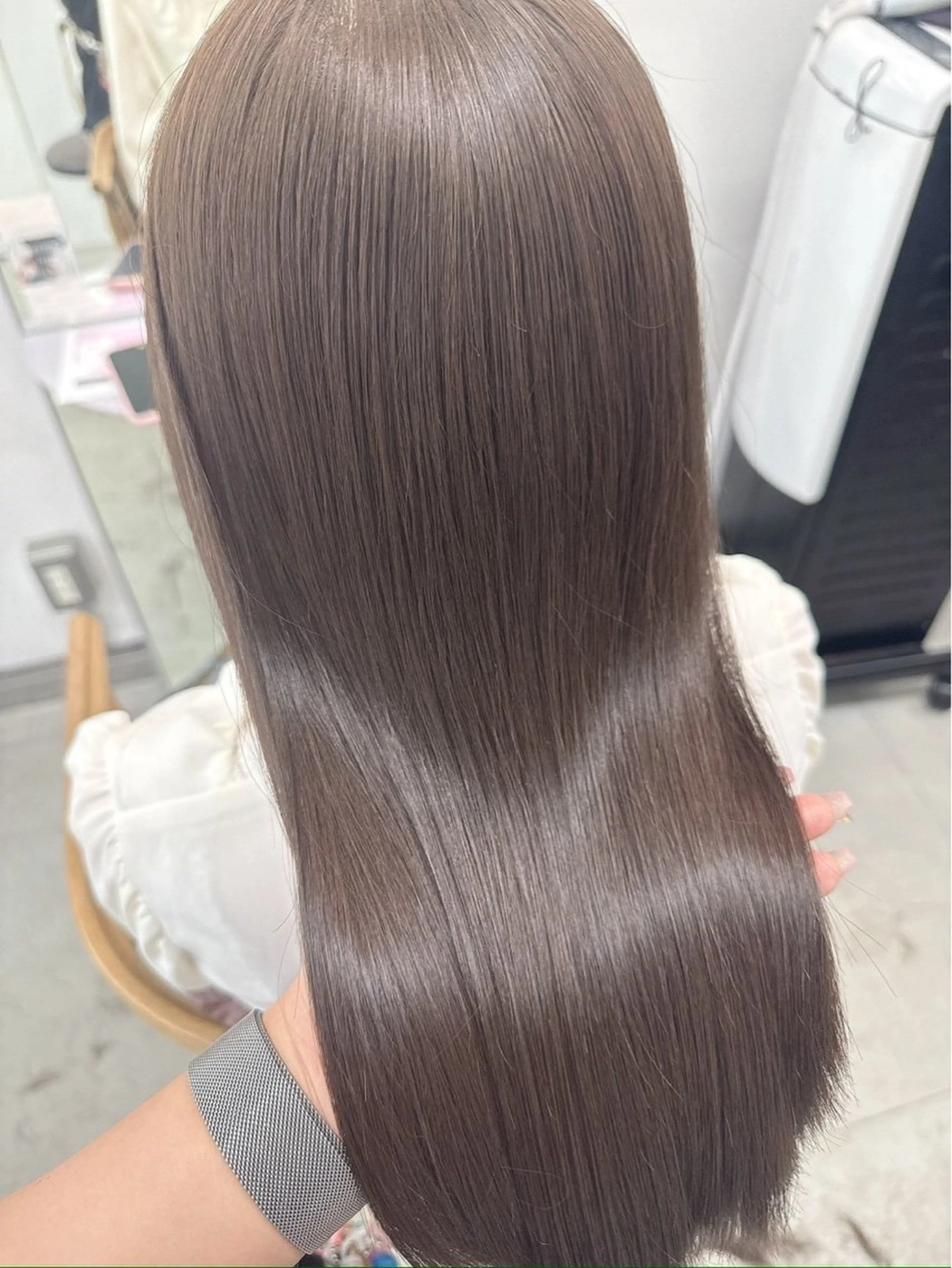 ロング カラー ヘアカラー 💐花屋併設💐 宮園　雛羽のヘアスタイル