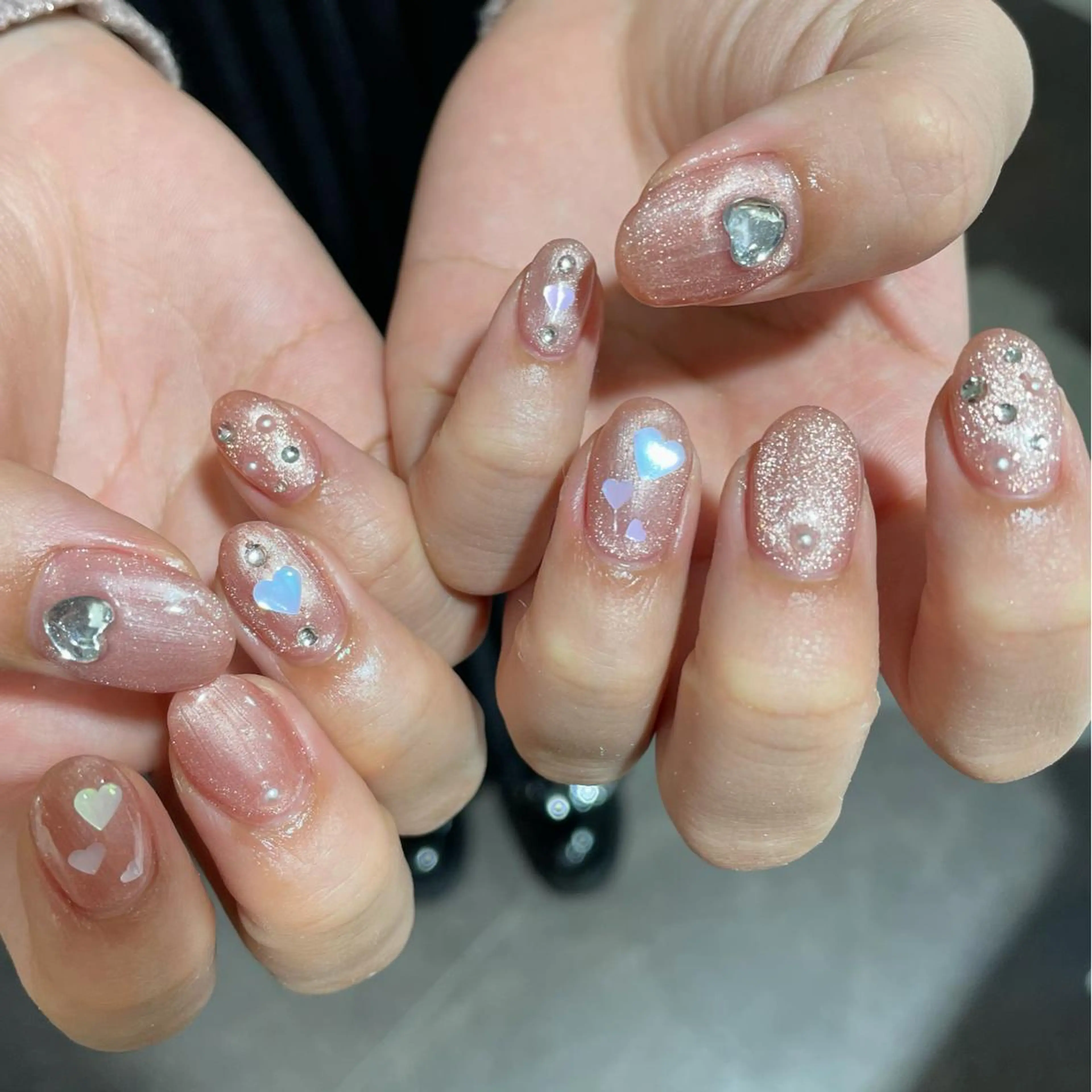 ネイル ハンドネイル 新井 ひなののネイルデザイン