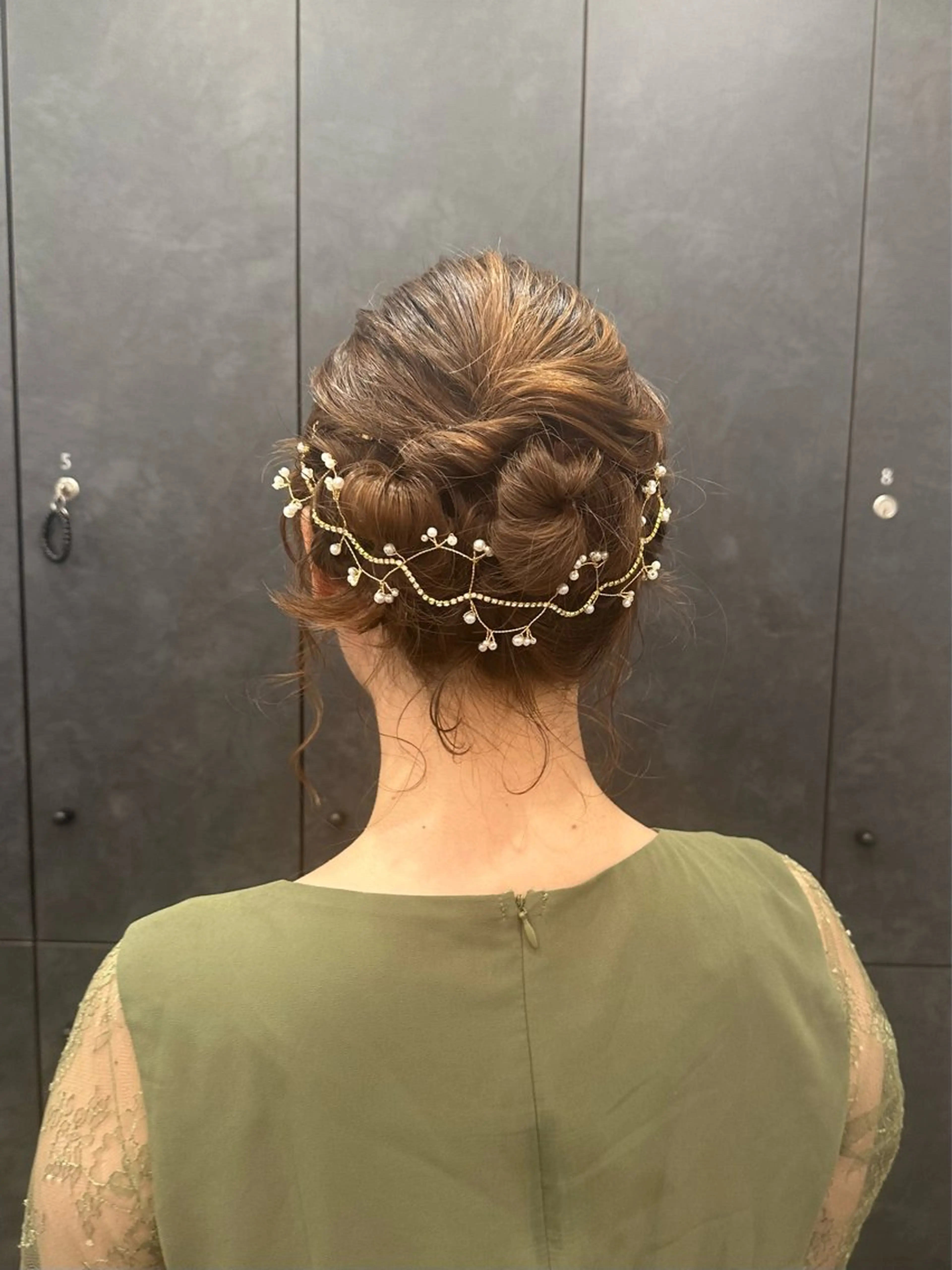 ミディアム ヘアアレンジ 銀座/ヘアセット シマムラ ミホのヘアスタイル