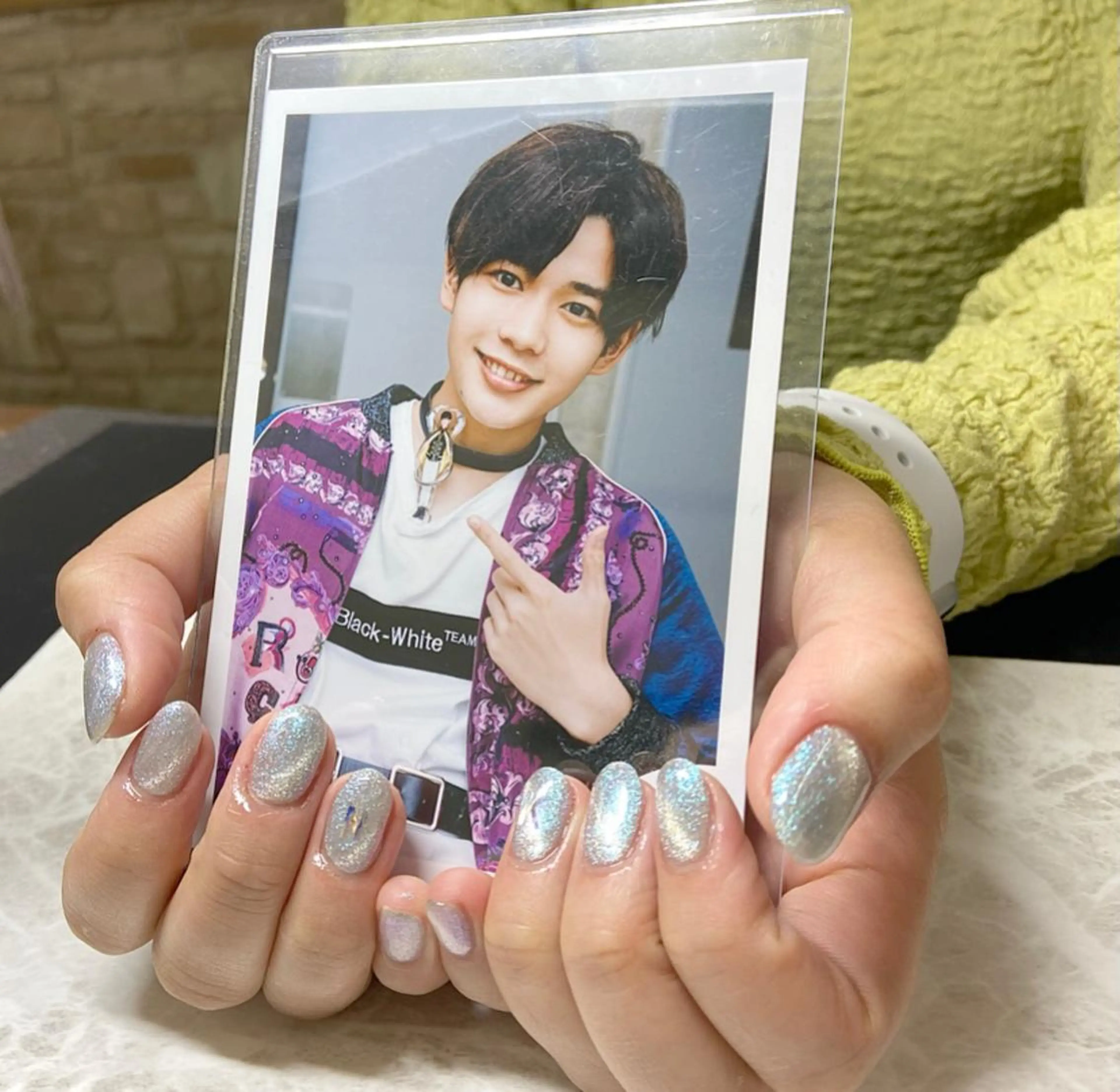 ネイル オーロラネイル マグネットネイル ハンドネイル 🧸熊谷 かほ🧸のネイルデザイン