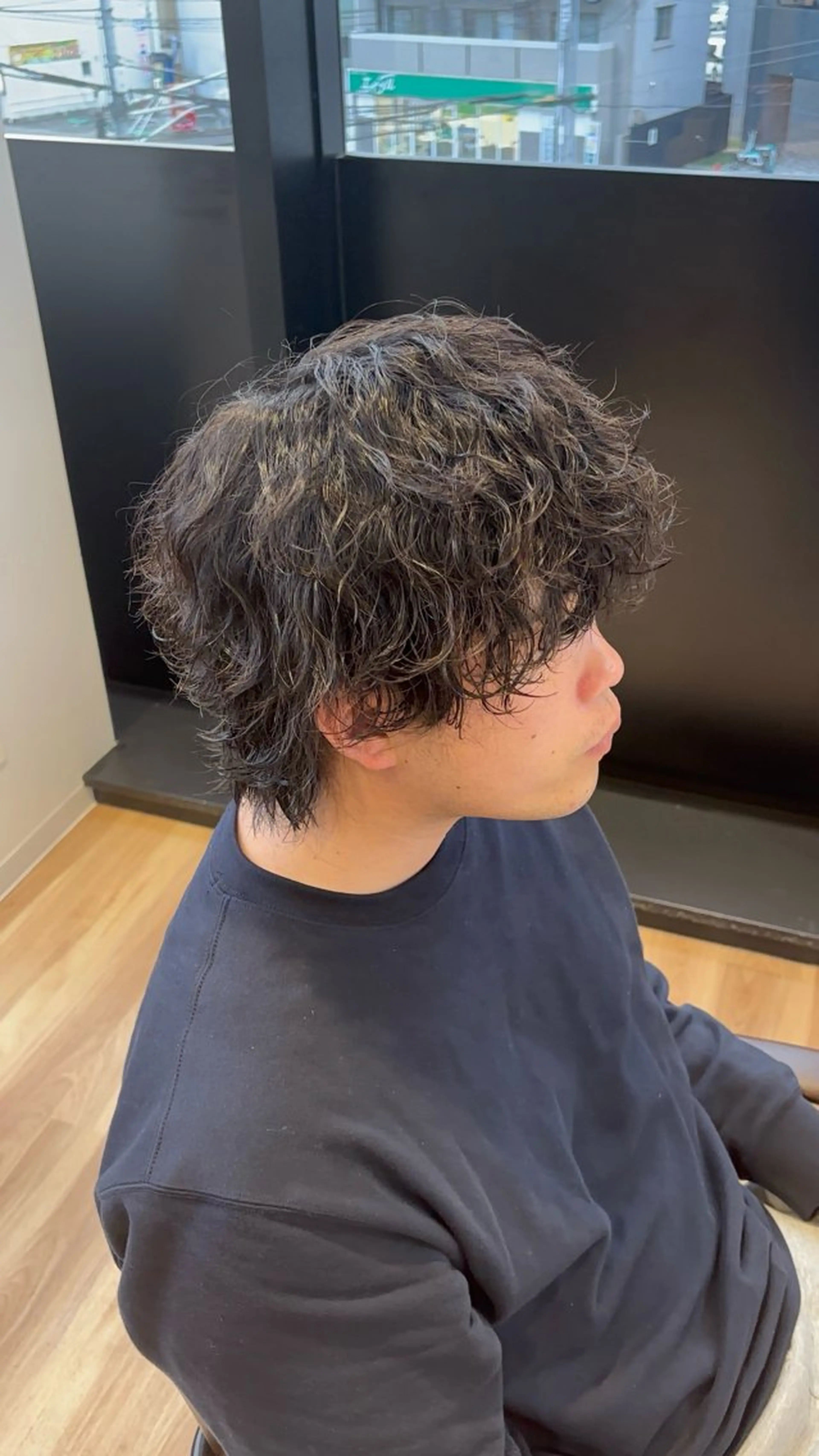 メンズ 波巻きパーマ メンズウルフカット ウルフカット カット パーマ STYLE エキシティ店所属・【似合わせパーマ】 STYLE 杉原　魁のヘアスタイル