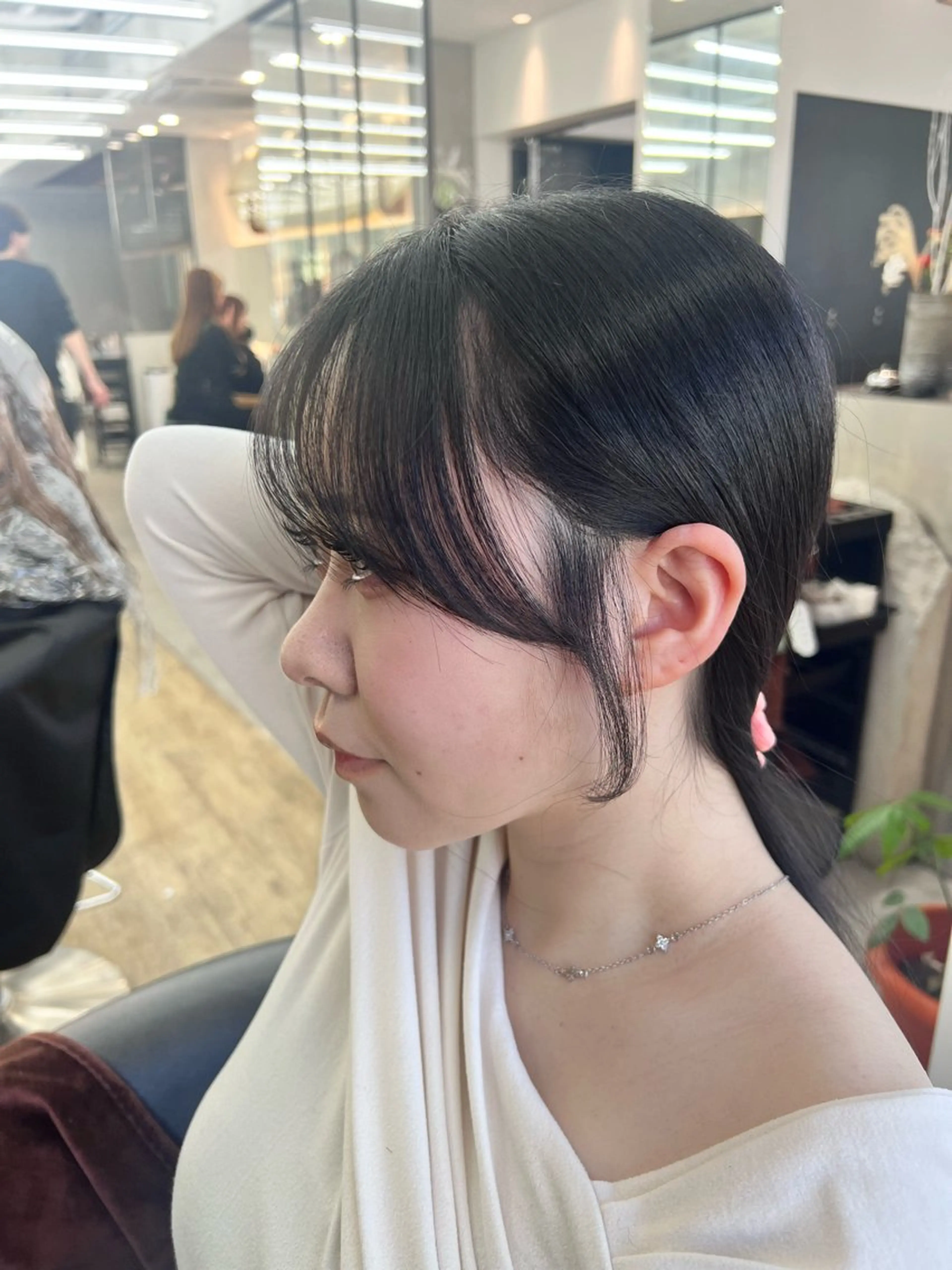 ミディアム カラー 透明感カラー くびれヘア 髪質改善 韓国風ヘア レイヤーカット カット ヘアカラー メンズ/韓国レイヤー /縮毛矯正/📍爽太のヘアスタイル