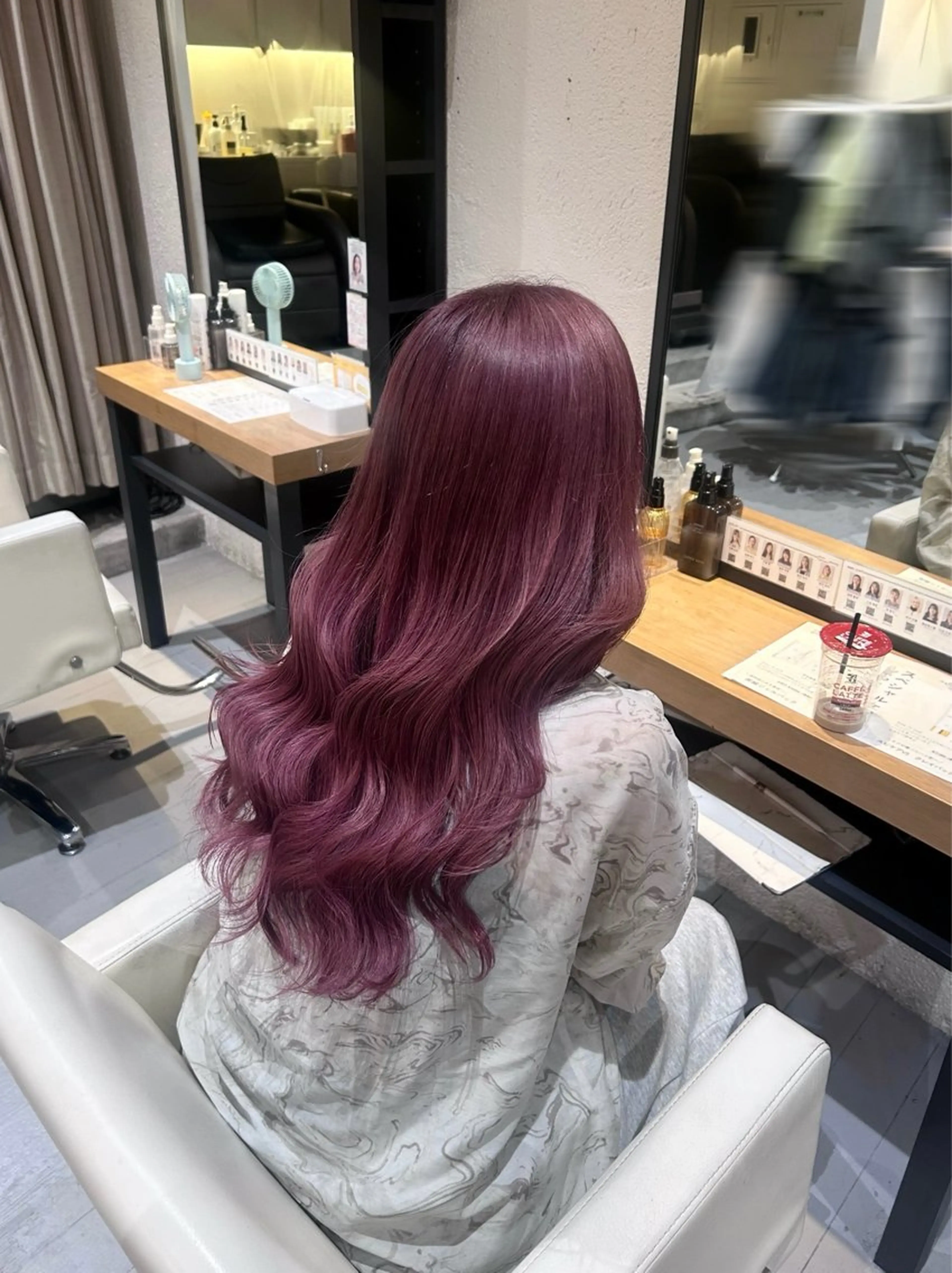 カラー 梅田/透明感カラー/ ストレート/mariのヘアスタイル