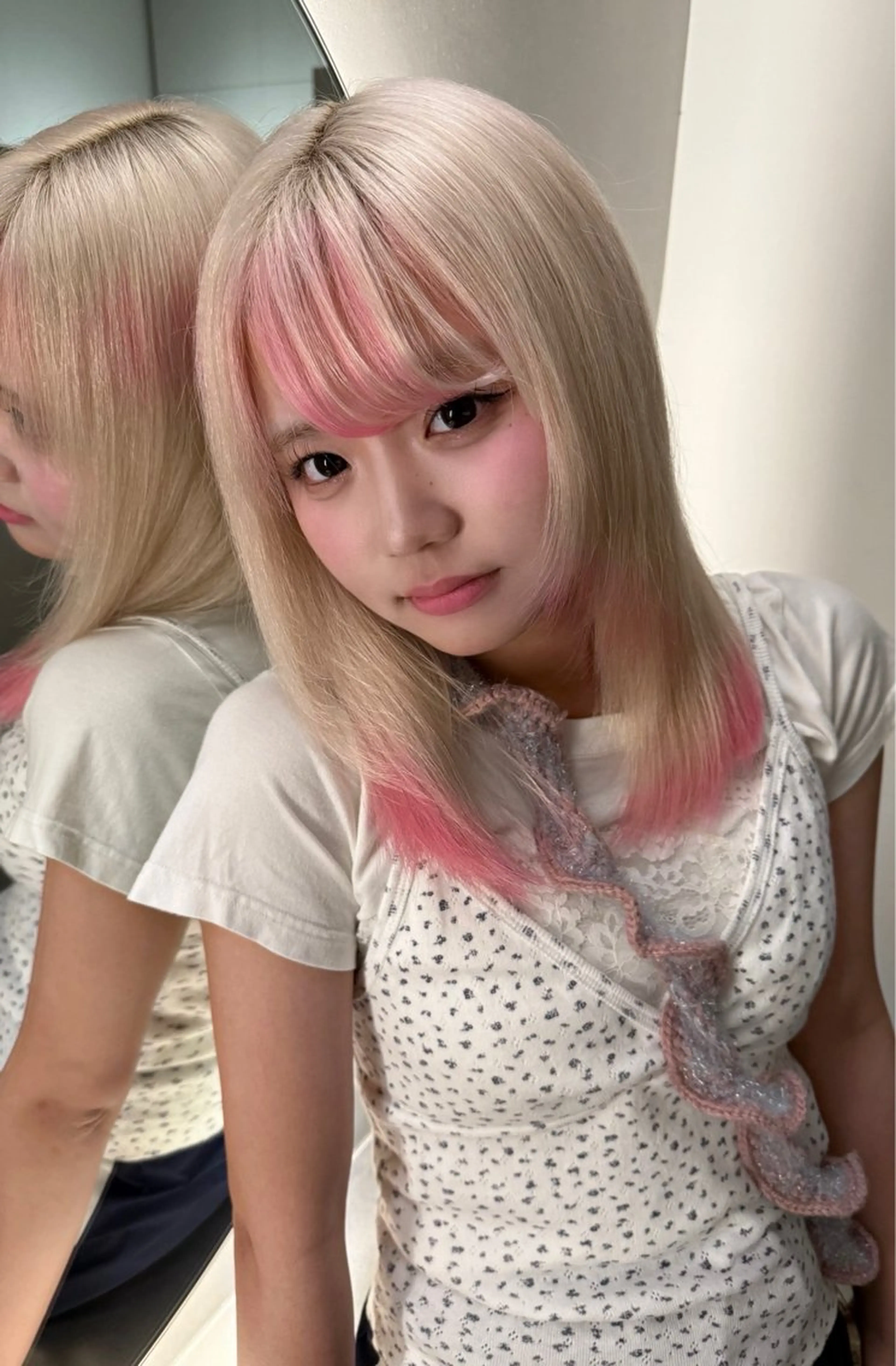 カラー ヘアカラー SOL.栄/矢場町所属・URUMA❁⃘ SOL_NAGOYAのヘアスタイル