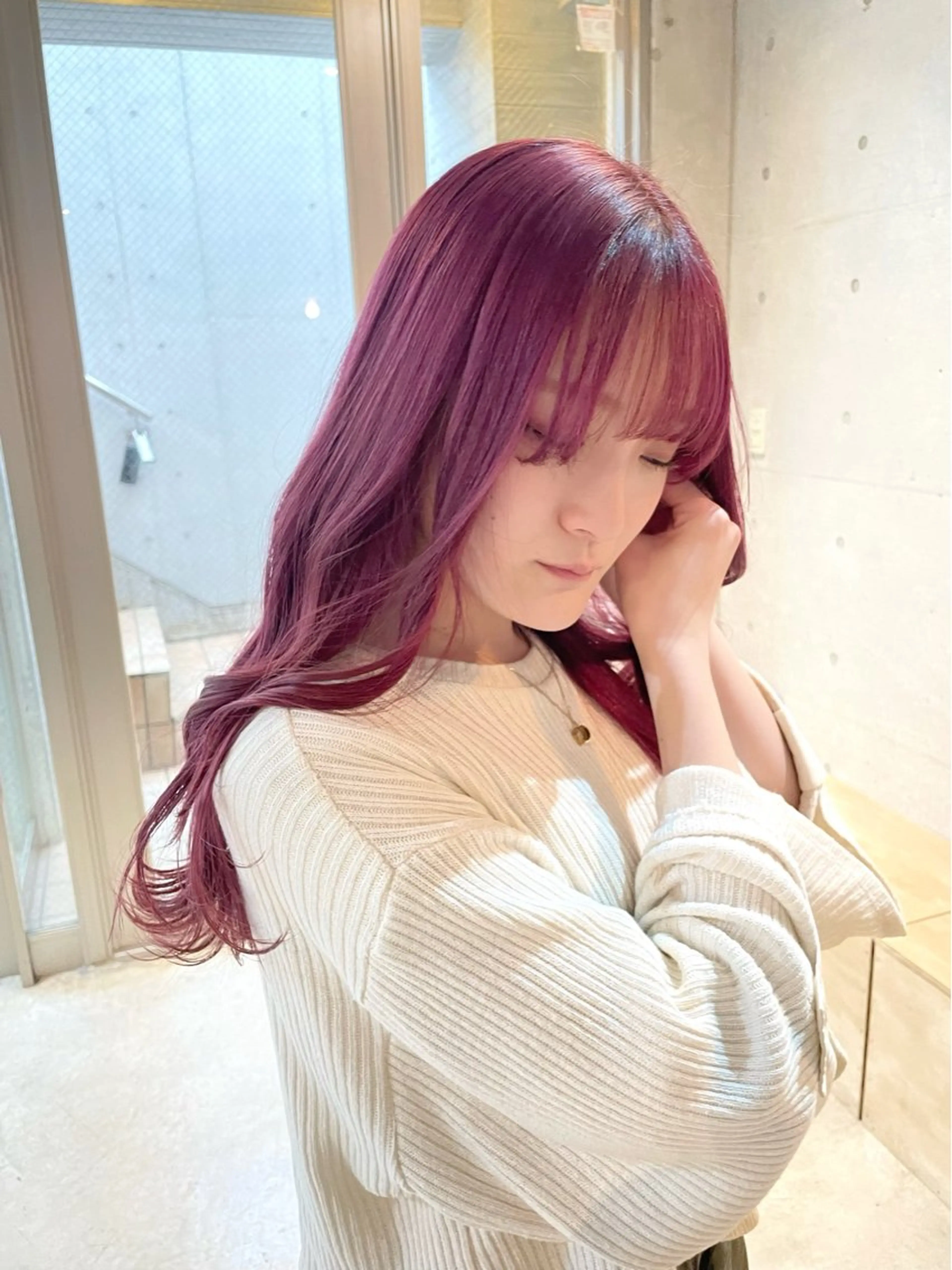 🩷💜minimo限定💜🩷【ブリーチあり】ダブルカラー《ベージュカラー/暖色カラー...etc》の写真