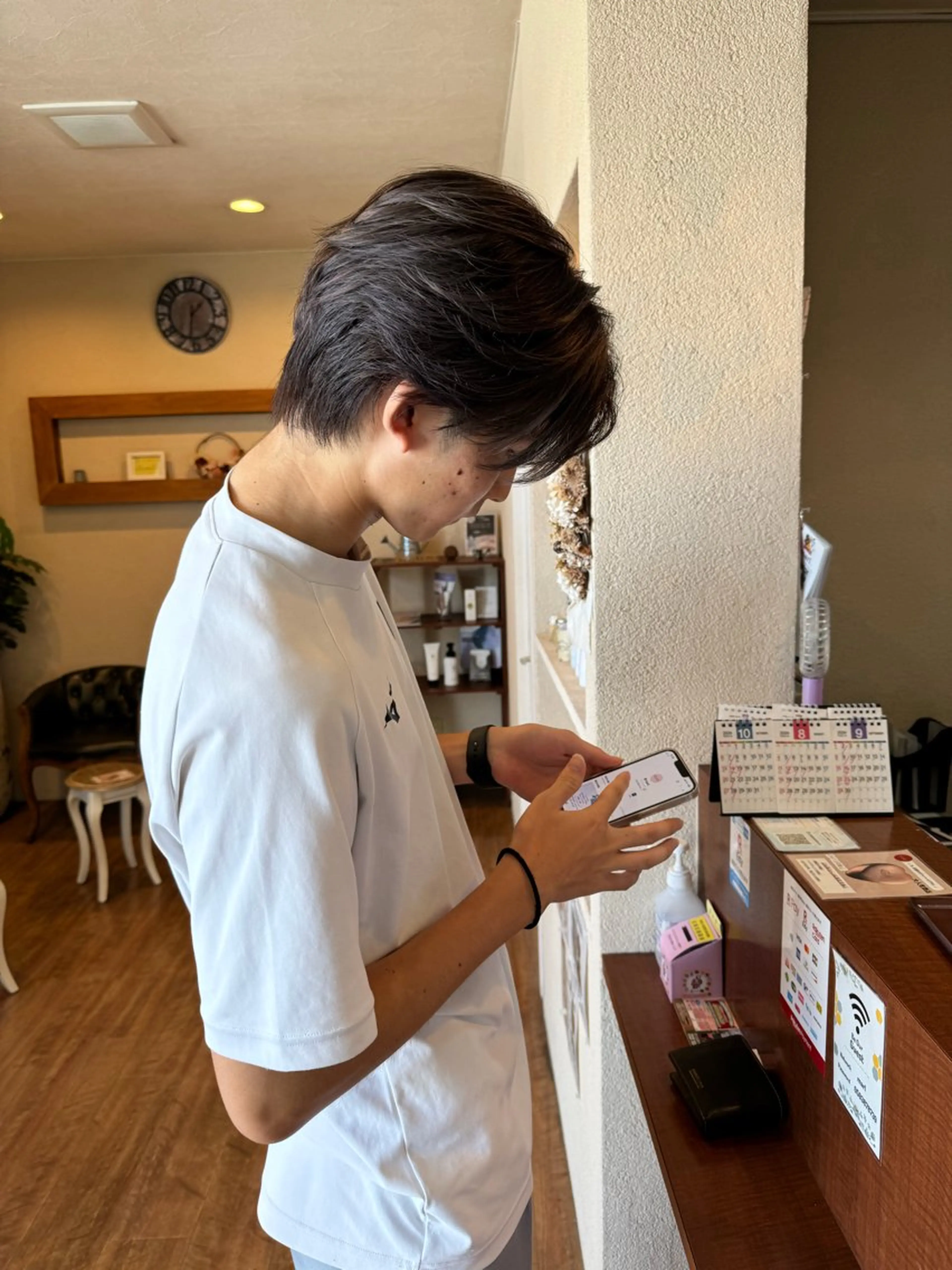 メンズ カット マール公式 ジュニアスタイリストのヘアスタイル