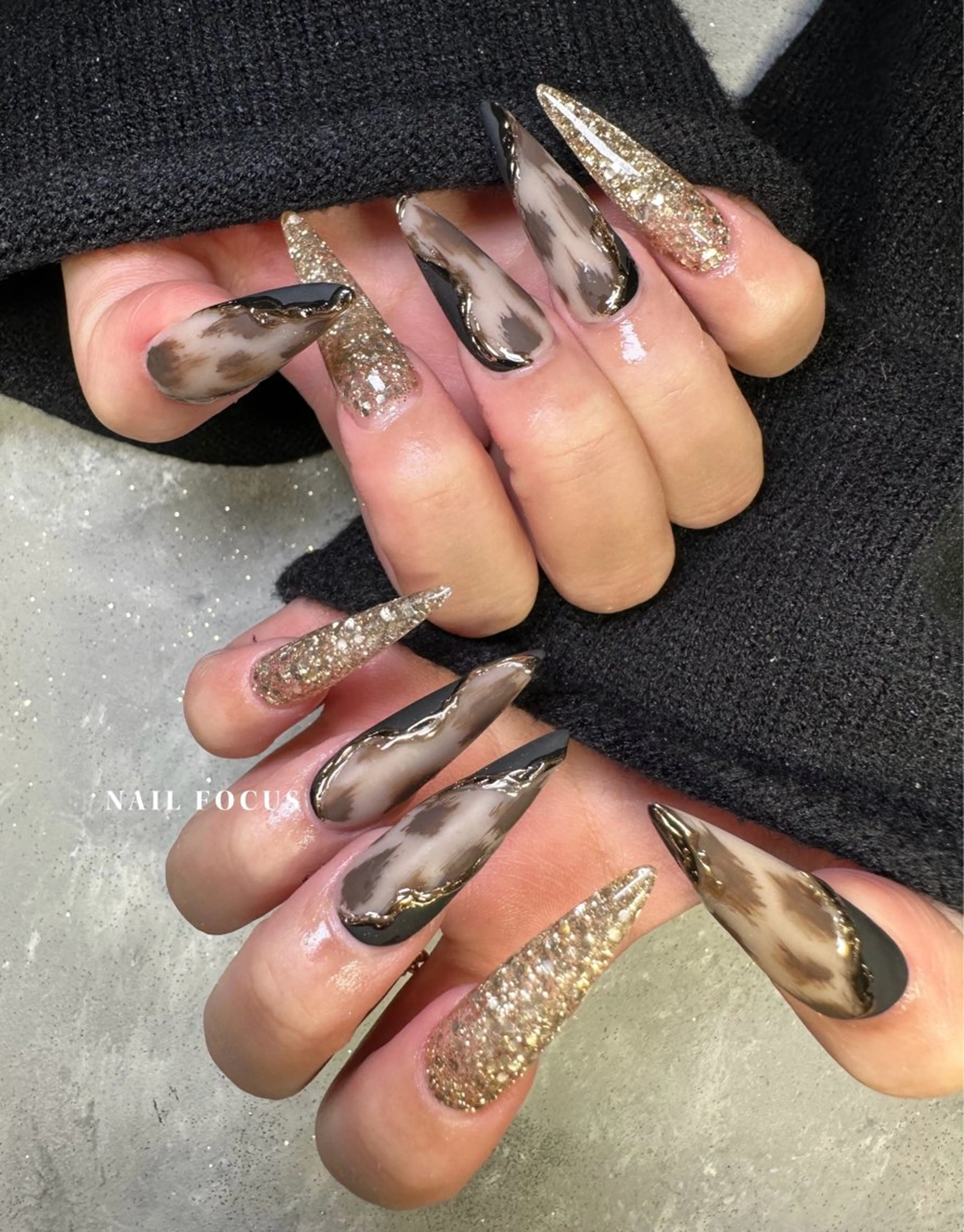 ネイル ハンドネイル 柏ネイルサロン NAIL FOCUSのネイルデザイン