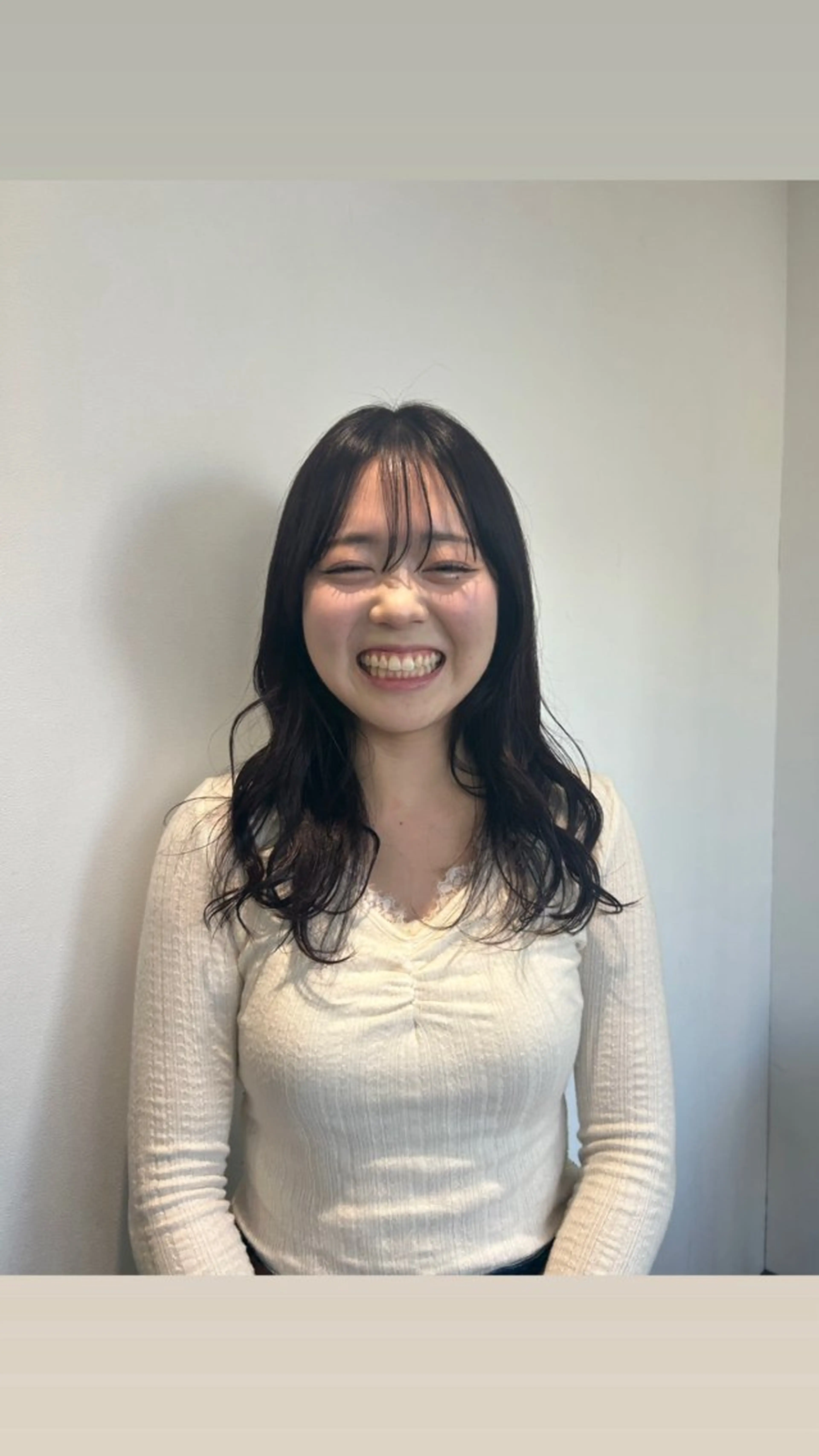 カラー 小川 鈴佳のヘアスタイル