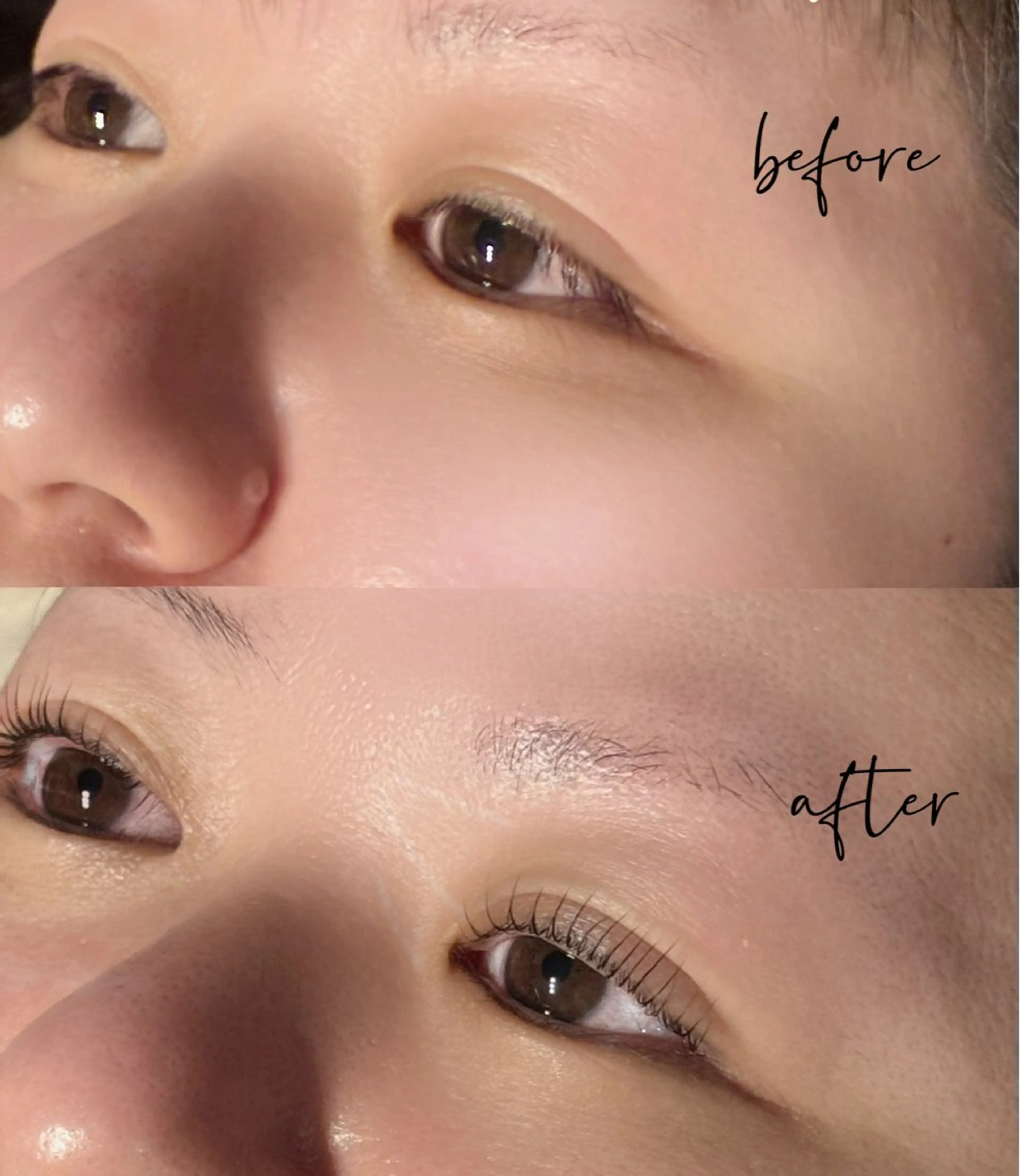 ラッシュリフト《まつ毛に合わせたトリートメント付き》の写真