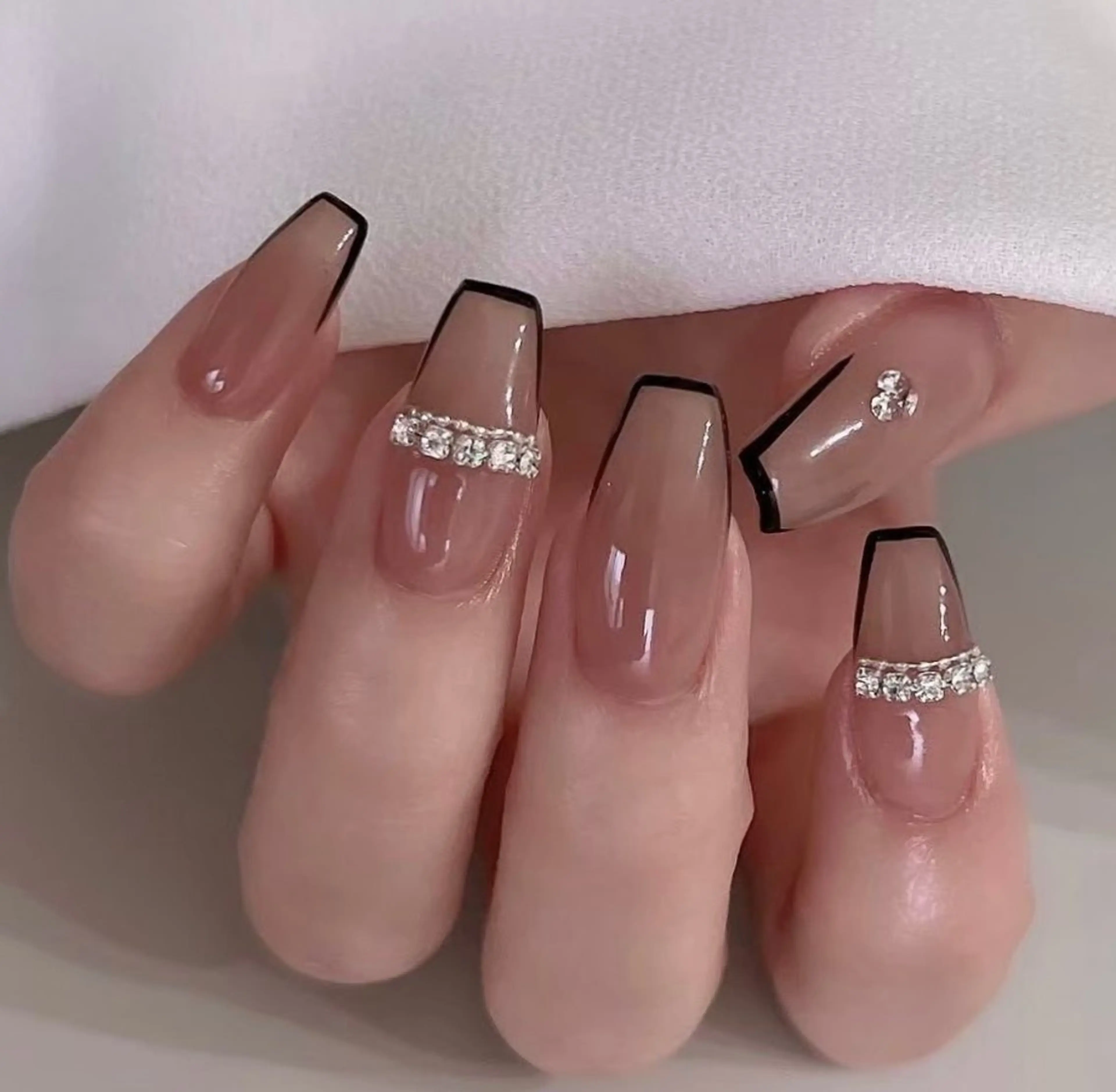 オフありグラデーションorフレンチの写真