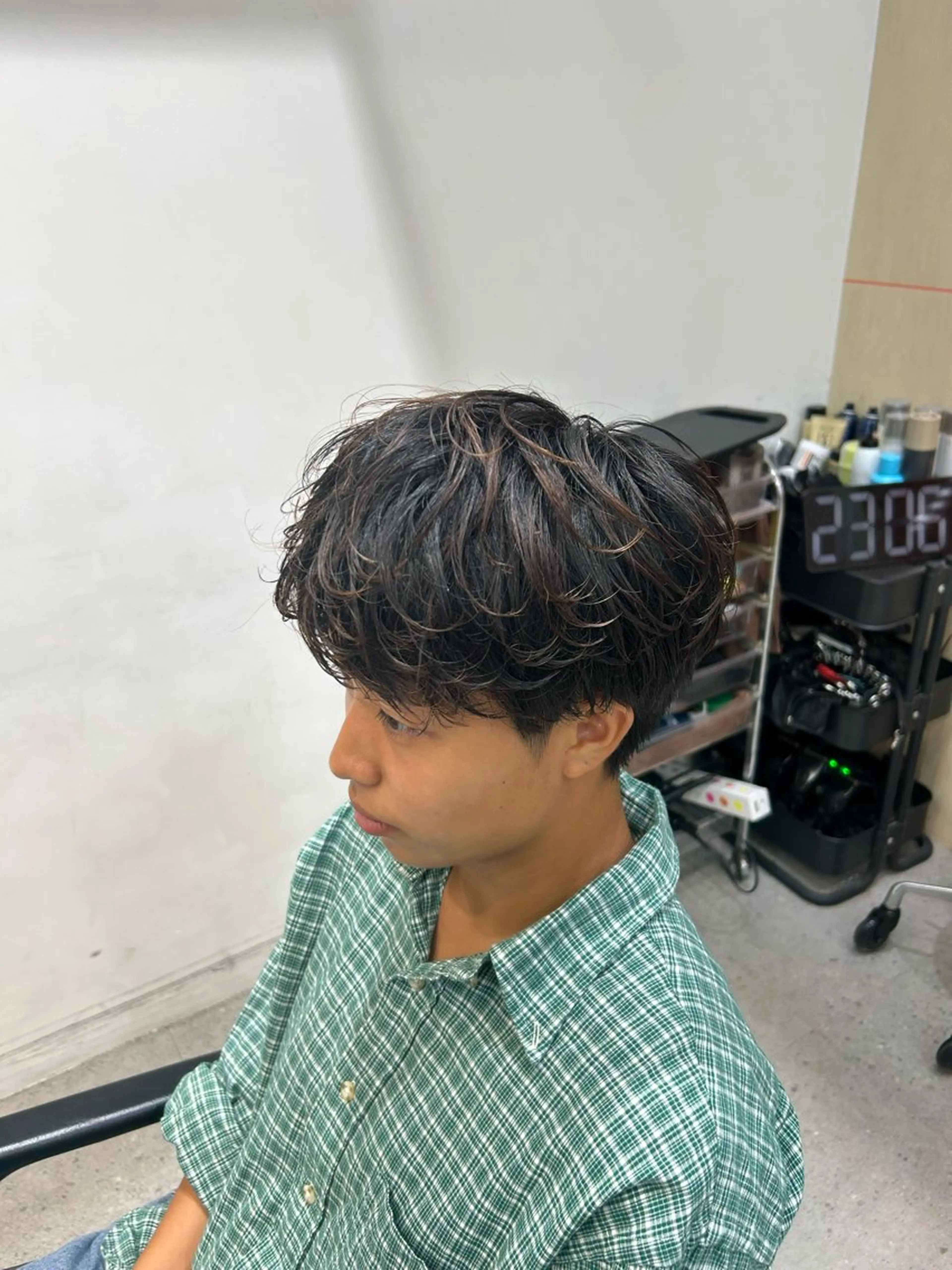 パーマ メンズ カット パーマ fifth渋谷所属・fifth春山 凜乃介のヘアスタイル