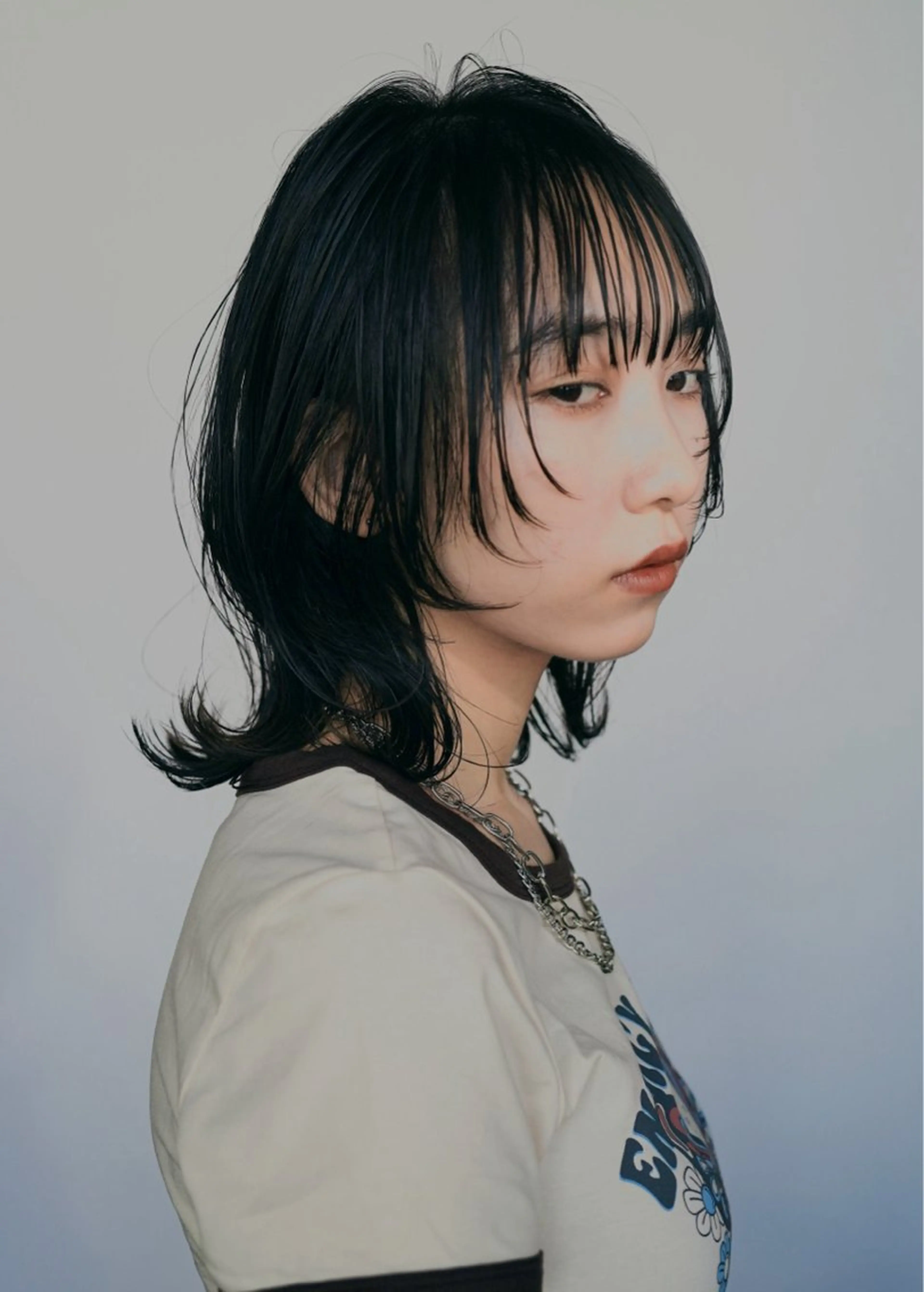 ミディアム enx天王町店 伊藤　愛央のヘアスタイル