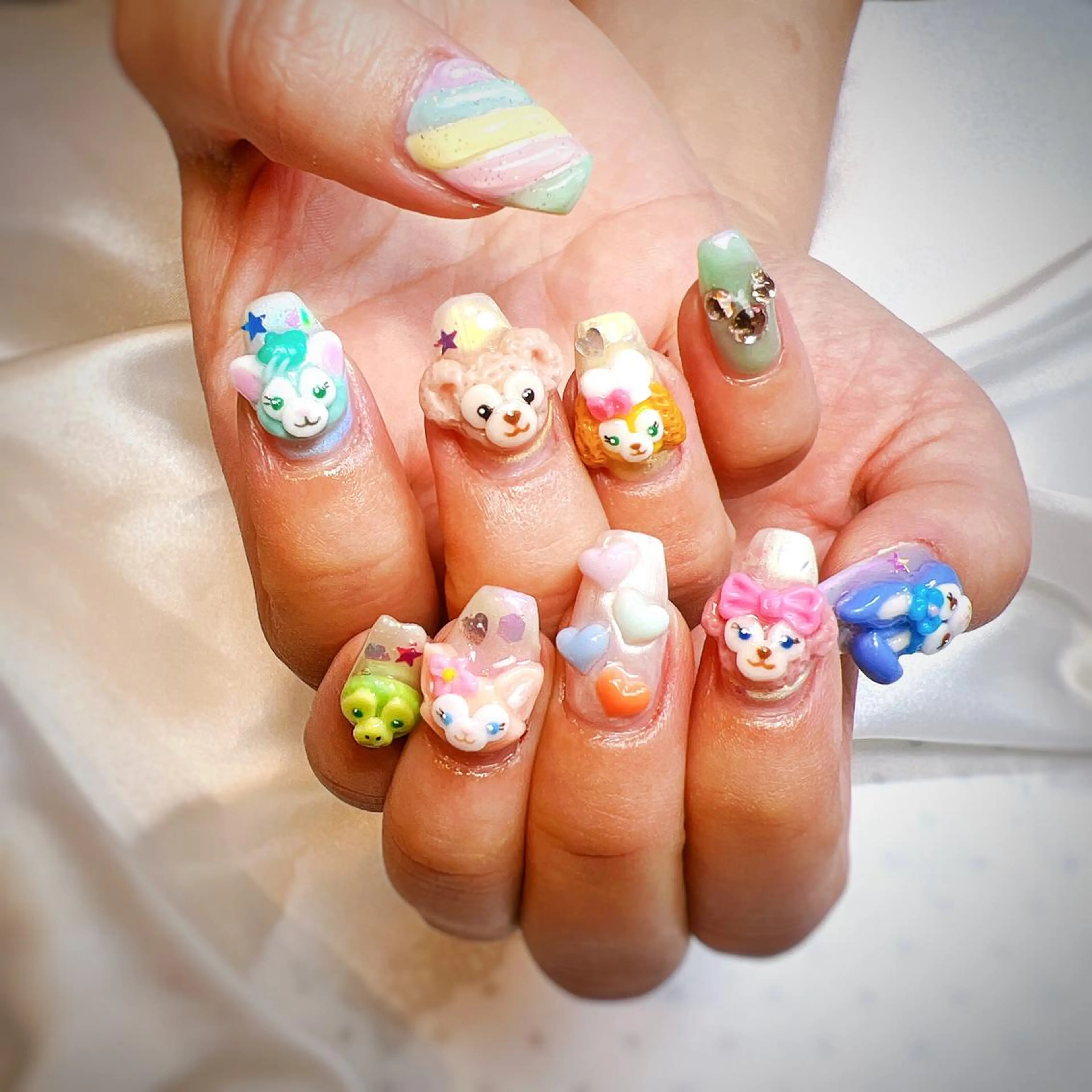 【HAND】ジェルのアートし放題★オフ無❌の写真