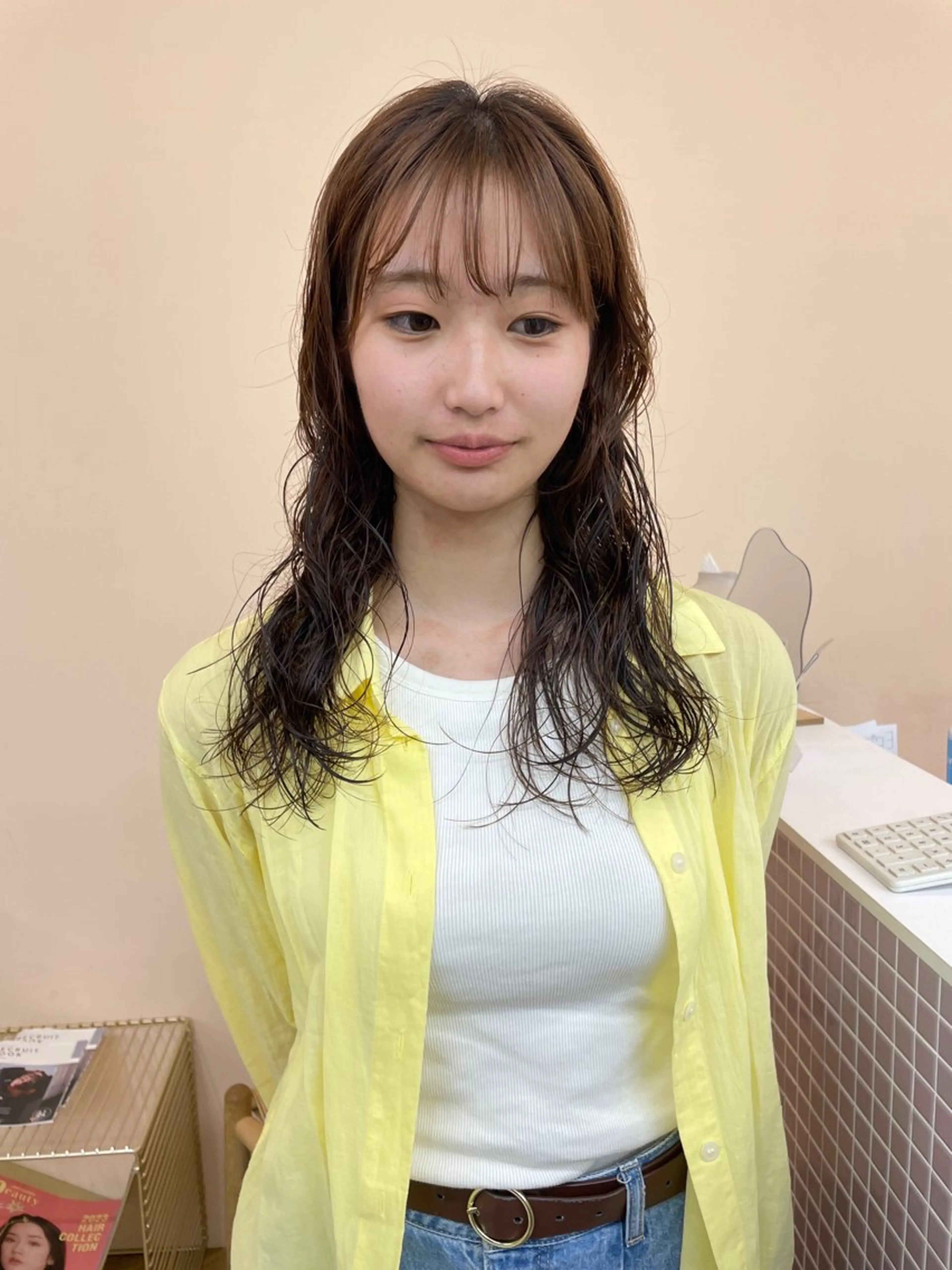 セミロング ボブカットモデル/パ ーマ/harunaのヘアスタイル