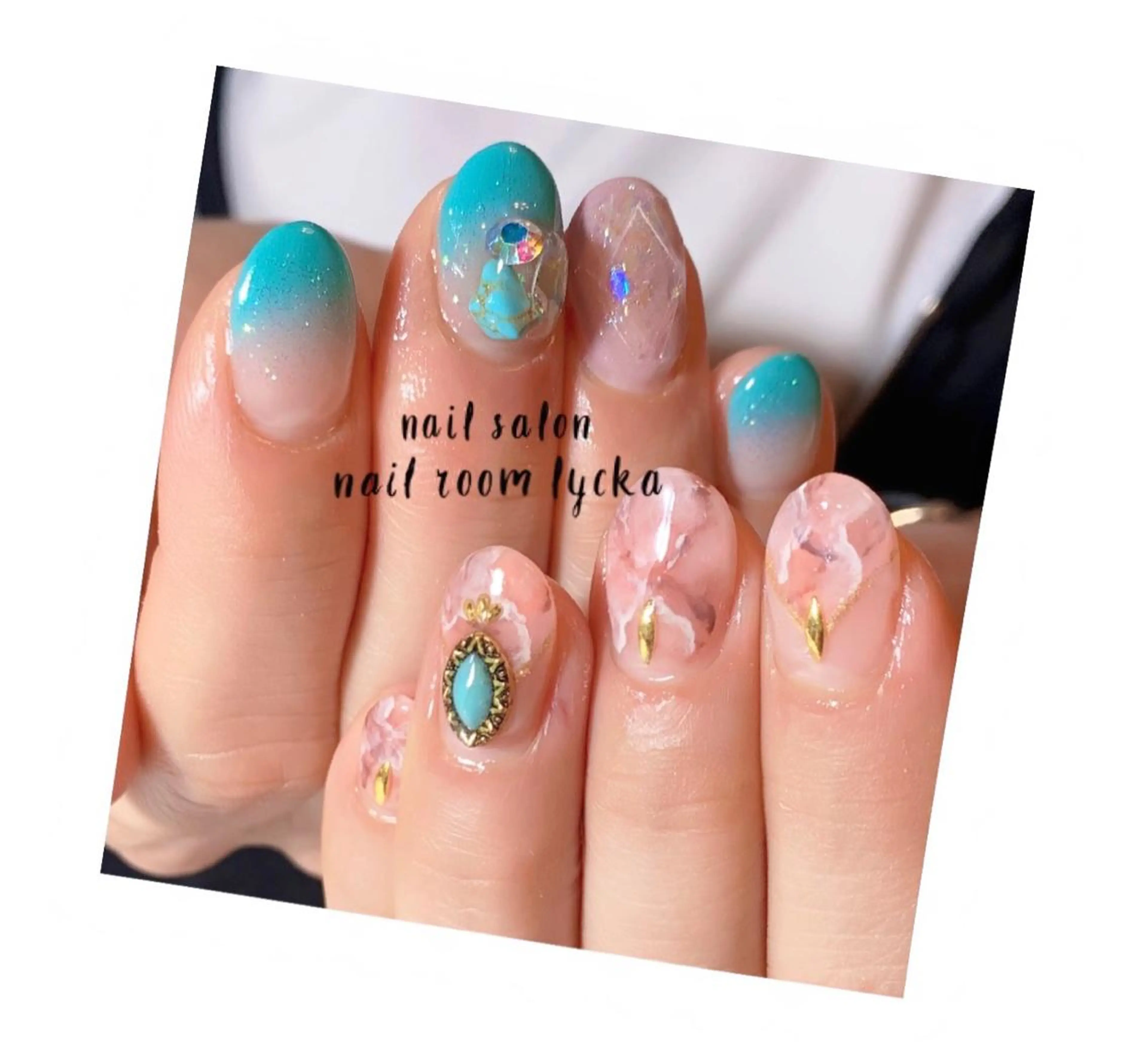 ネイル ﾈｲﾙﾙｰﾑﾘｯｶ 𝐦𝐚𝐲𝐮のネイルデザイン