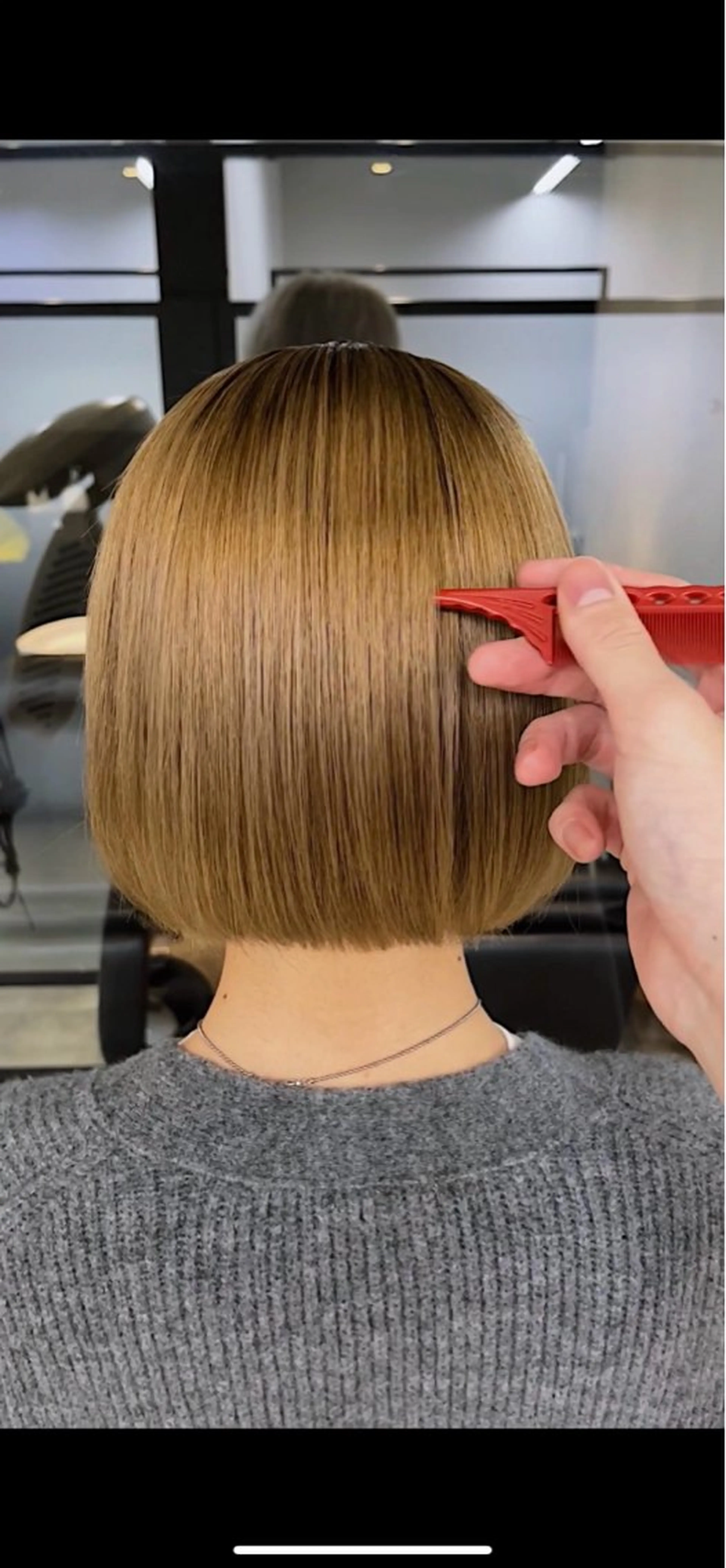 ショート 縮毛矯正 トリートメント け んブリーチ縮毛矯正のヘアスタイル