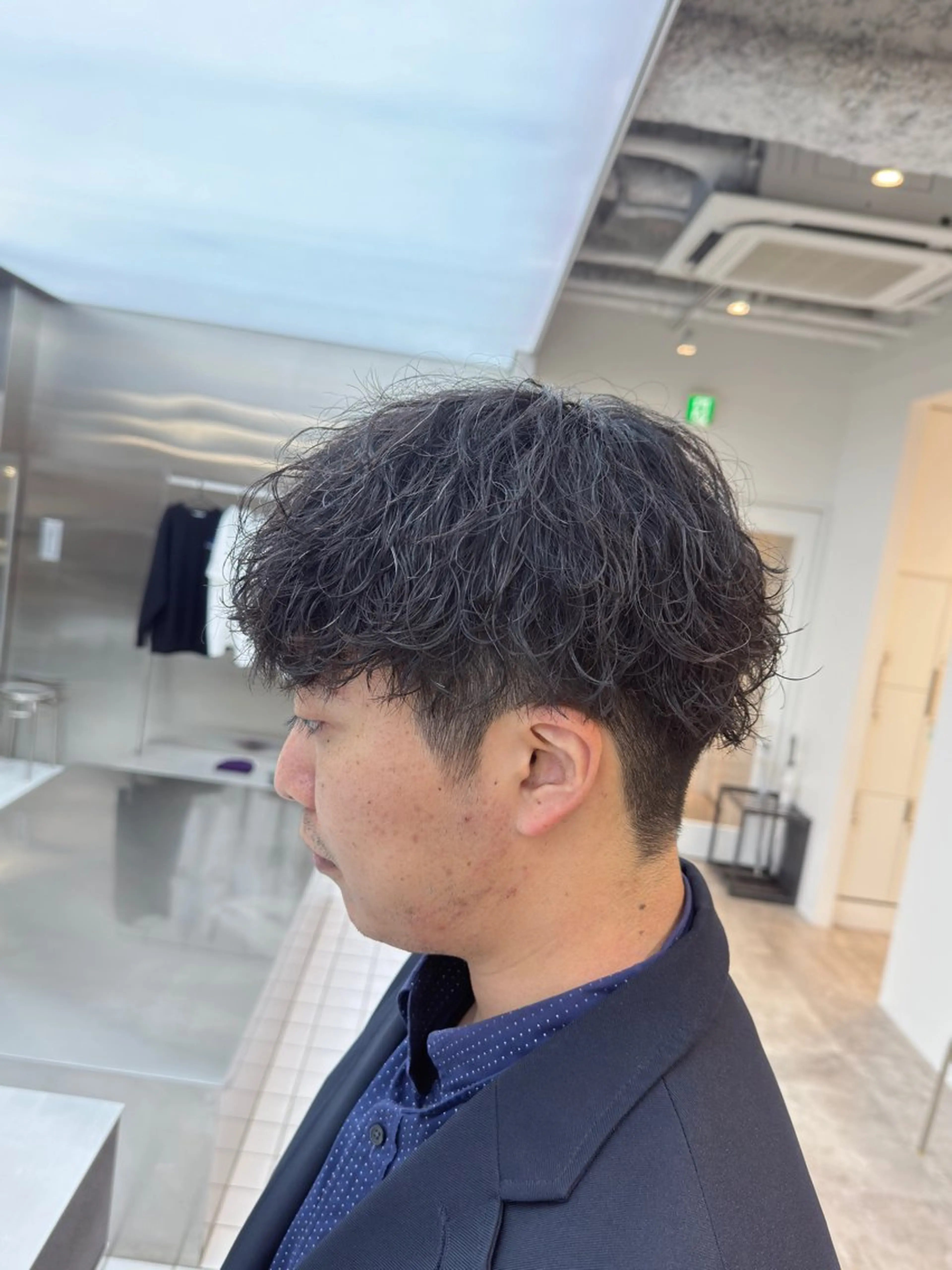 ショート パーマ カット パーマ fifth 児玉達哉 当日予約🙆のヘアスタイル