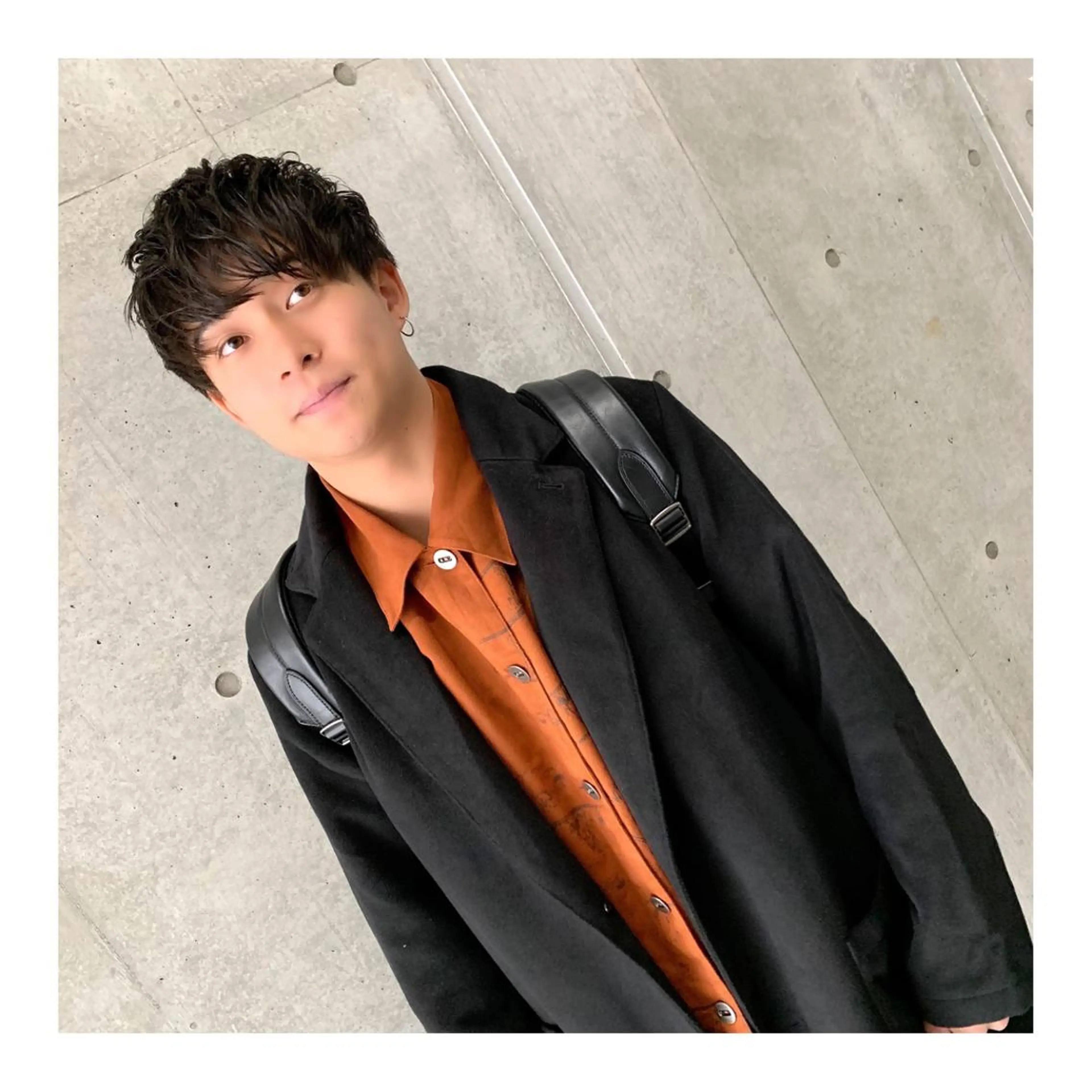 ショート パーマ メンズ ange☞ soutaのヘアスタイル