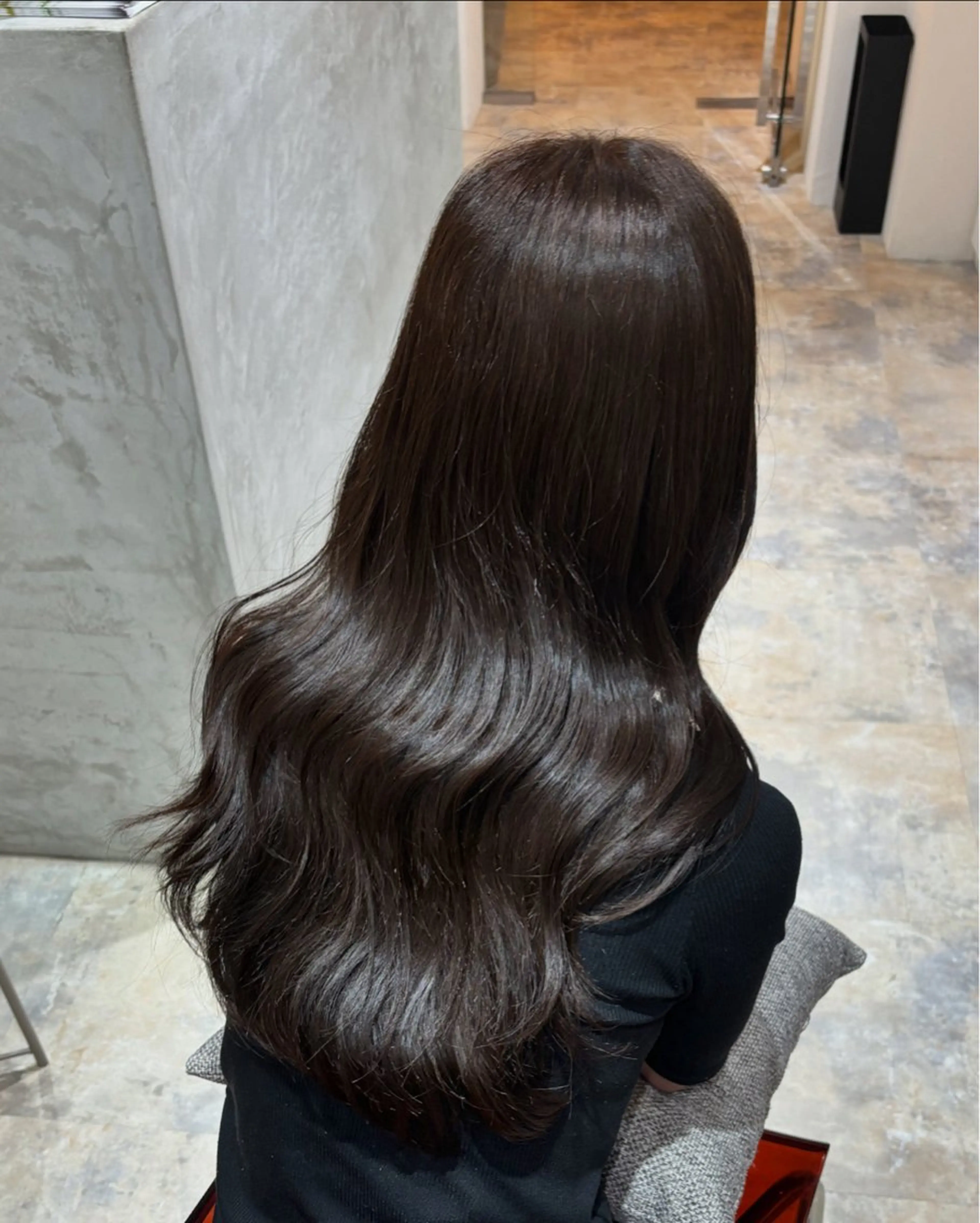 ロング AHNKISM所属・トレンド🌷 ボブ　パーマ🩰のヘアスタイル