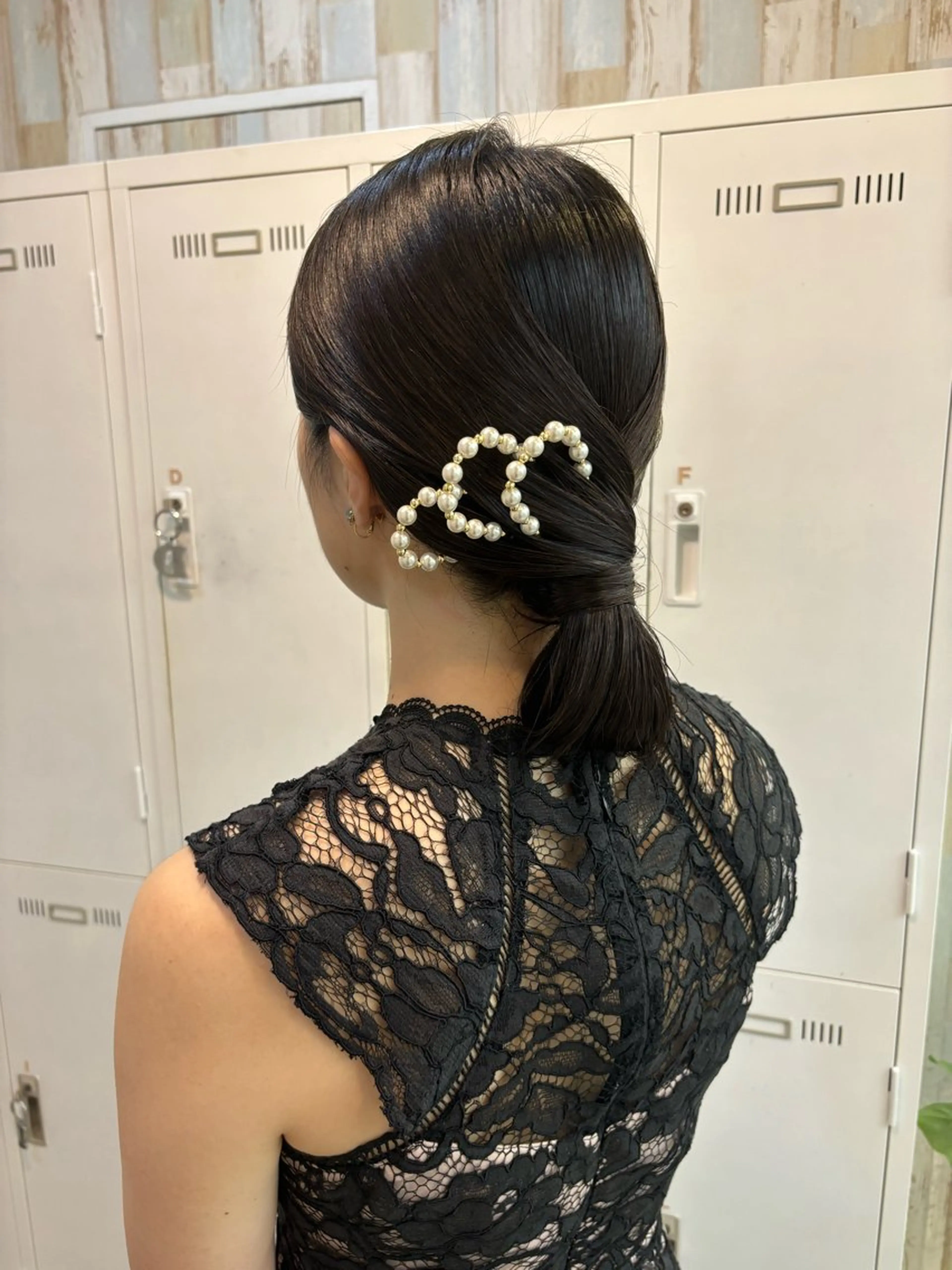 ヘアアレンジ 広島/ヘアセット /ベージュ/わかなのヘアスタイル