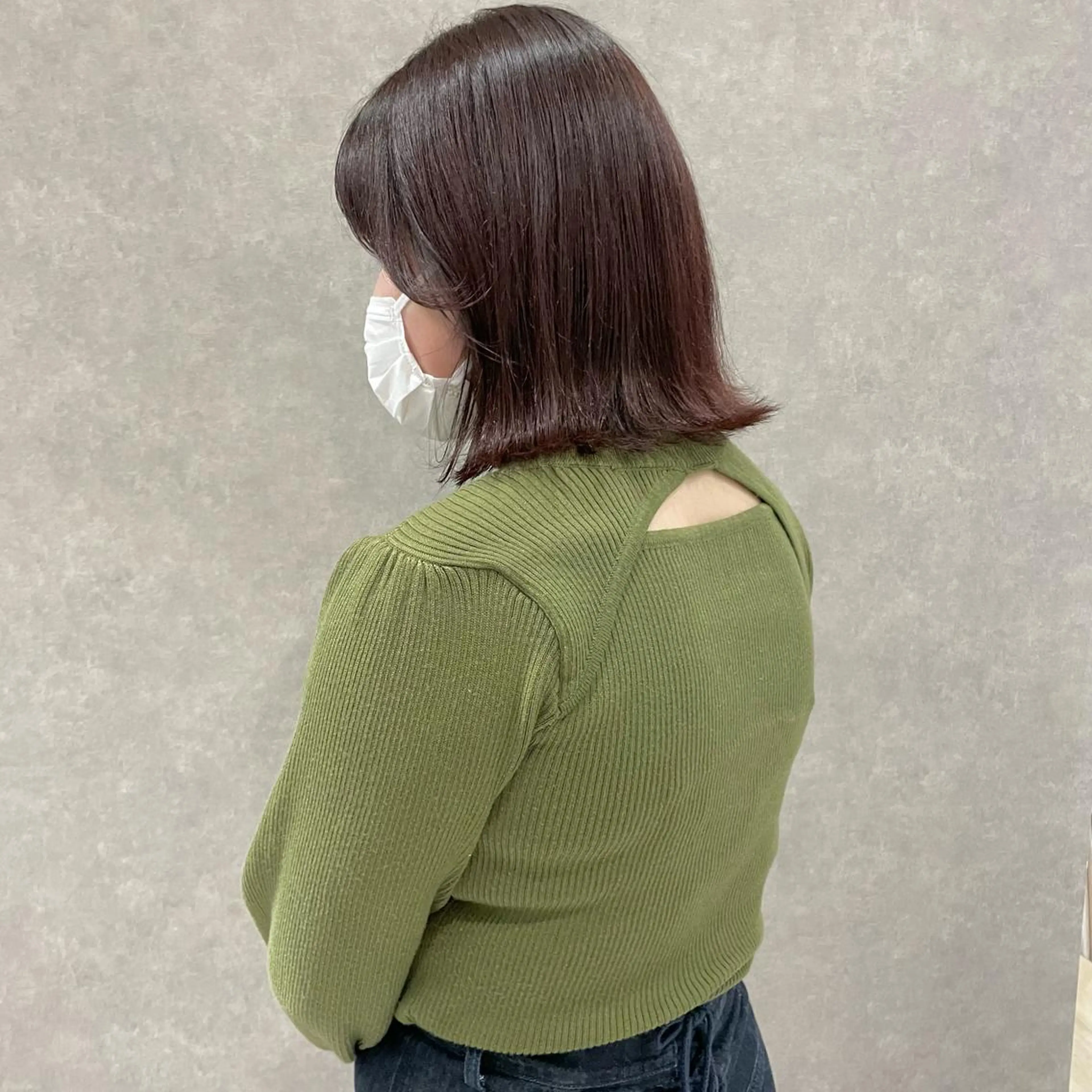 ミディアム カラー トリートメント はちすか るかのヘアスタイル