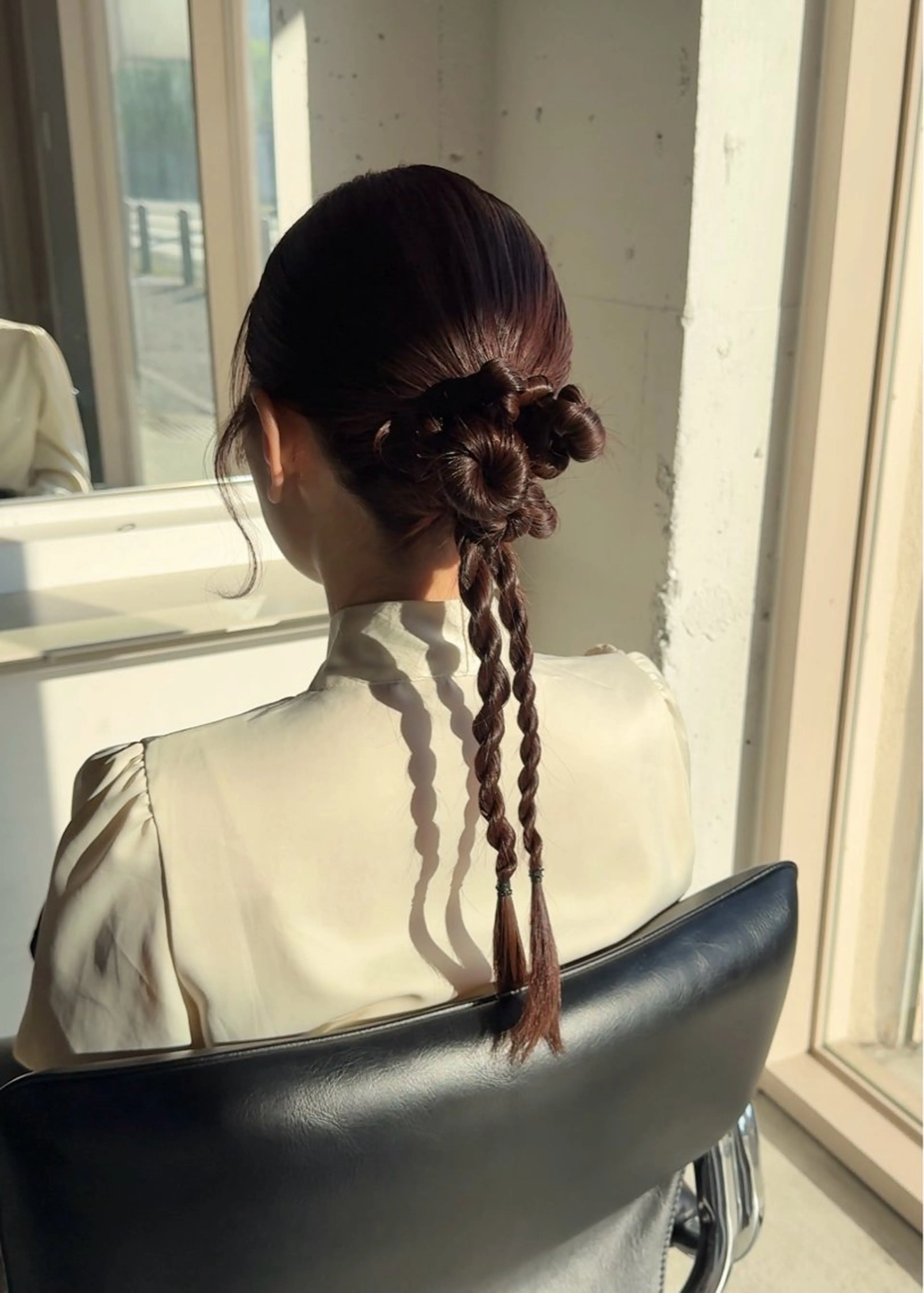 ヘアアレンジ お団子ヘア ヘアセット Tim【ティム】所属・ヘアセット大募集 ˗ˋˏairiˎˊ˗のヘアスタイル