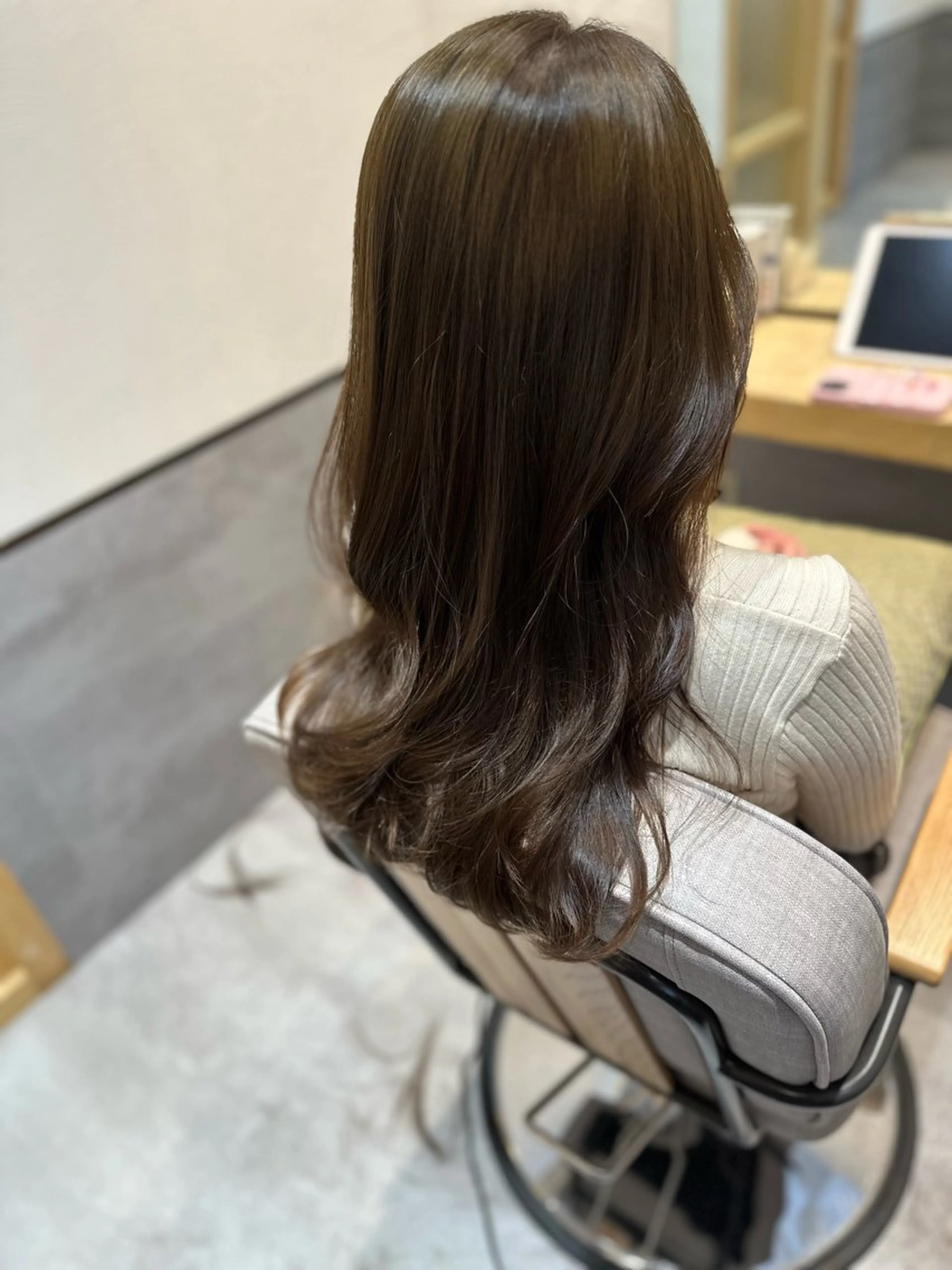 ロング カット ヘアカラー GO TODAY SHAiRE SALON 札幌店所属・やまぐち あやみのヘアスタイル