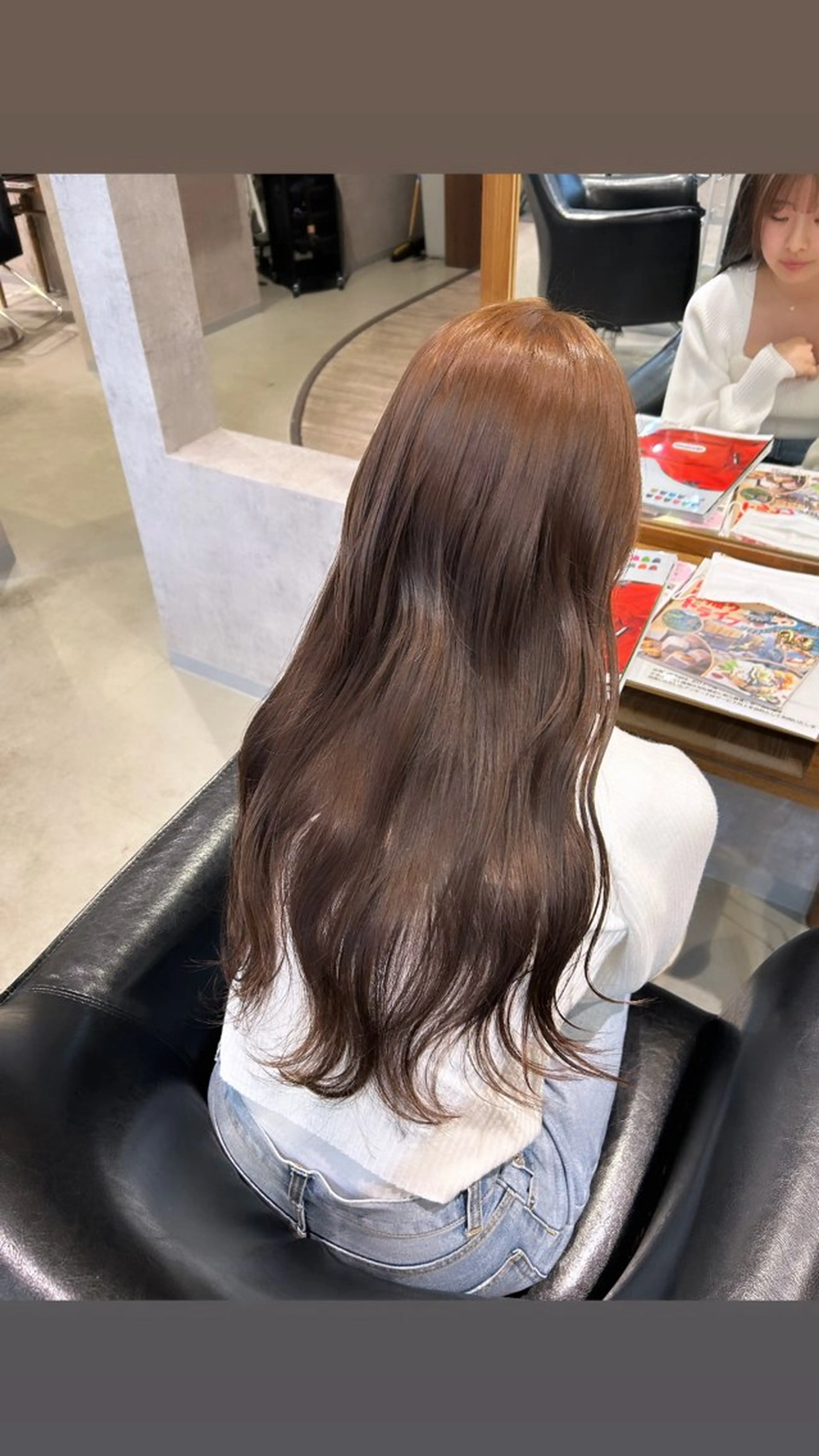 ロング カラー 卒業式のヘアスタイル suri-ru hair【スリールヘアー】所属・FURUSAWA AOIのヘアスタイル