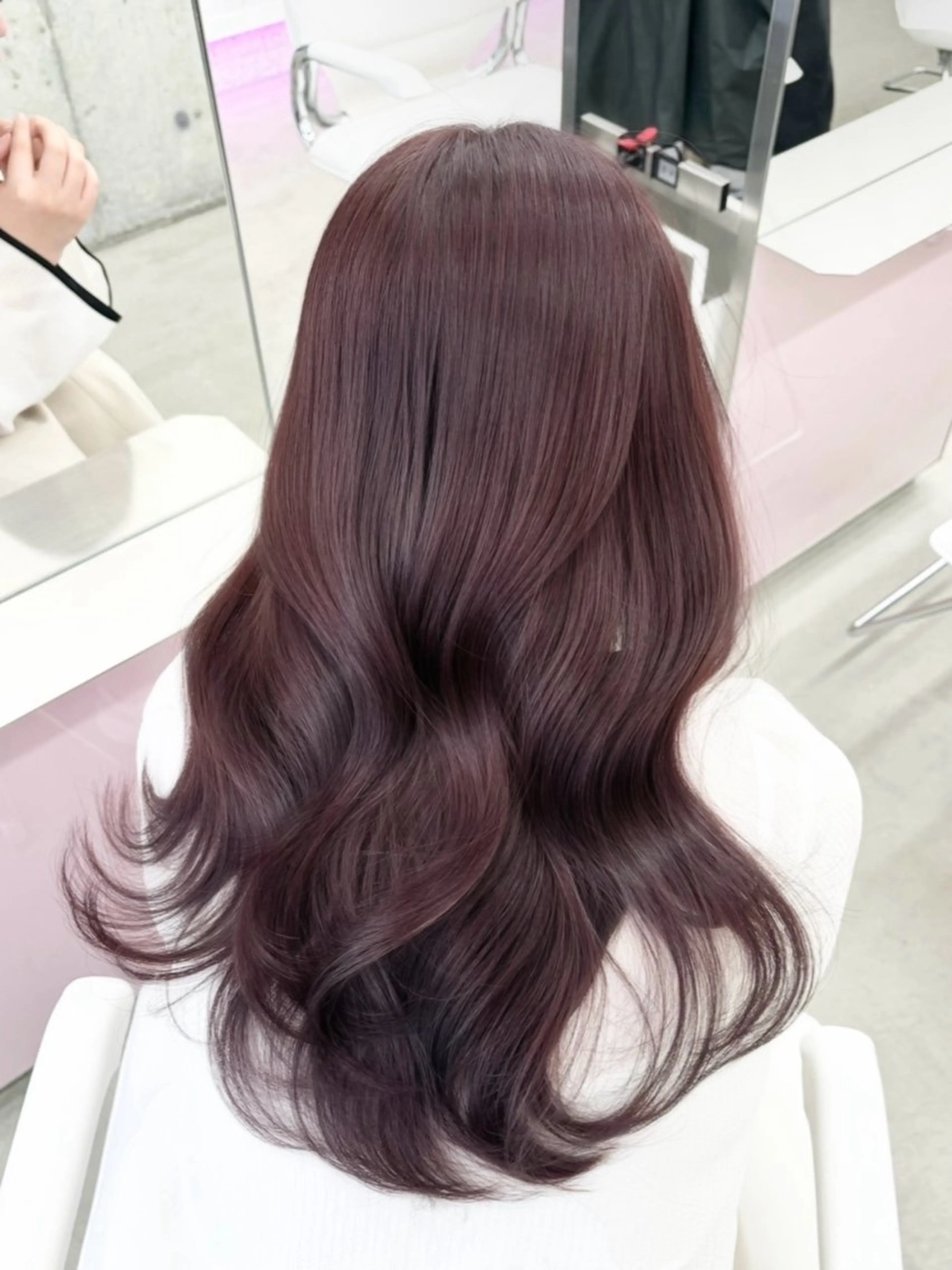 カラー NI表参道所属・Kana/韓国ヘア /暖色カラー🍒のヘアスタイル