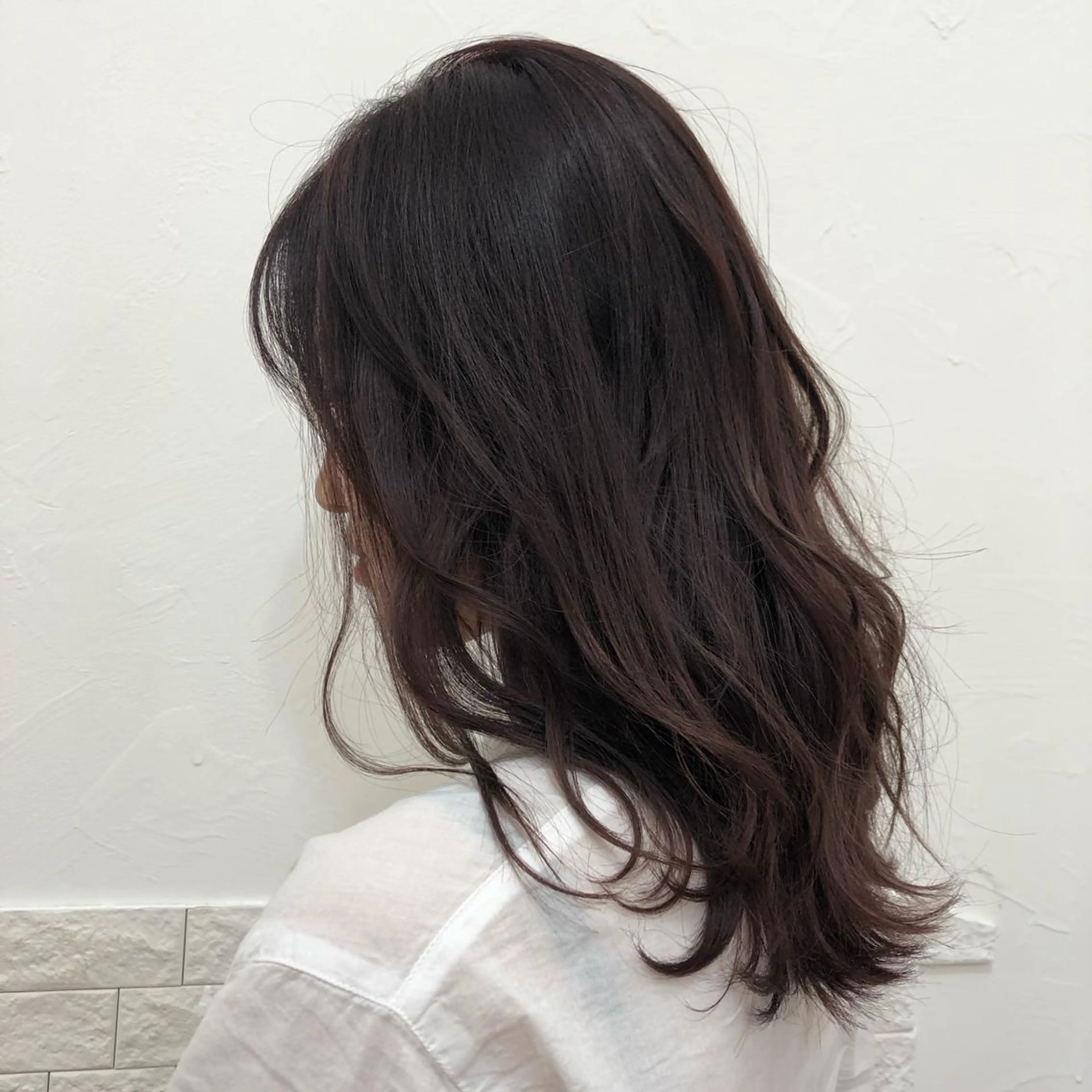 ロング カラー ベージュカラー トリートメント ヘアカラー ショート 嶋津祥希のヘアスタイル